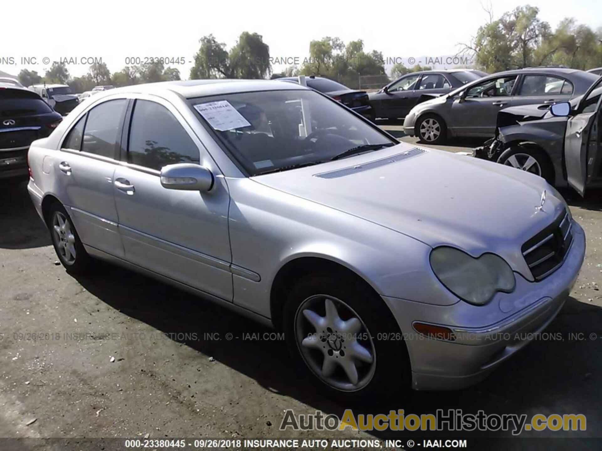 2002 MERCEDES-BENZ C, WDBRF64J42F237942