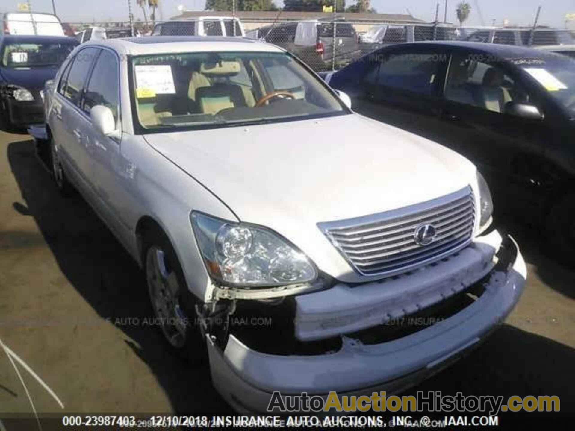 LEXUS LS, JTHBN36F265031137