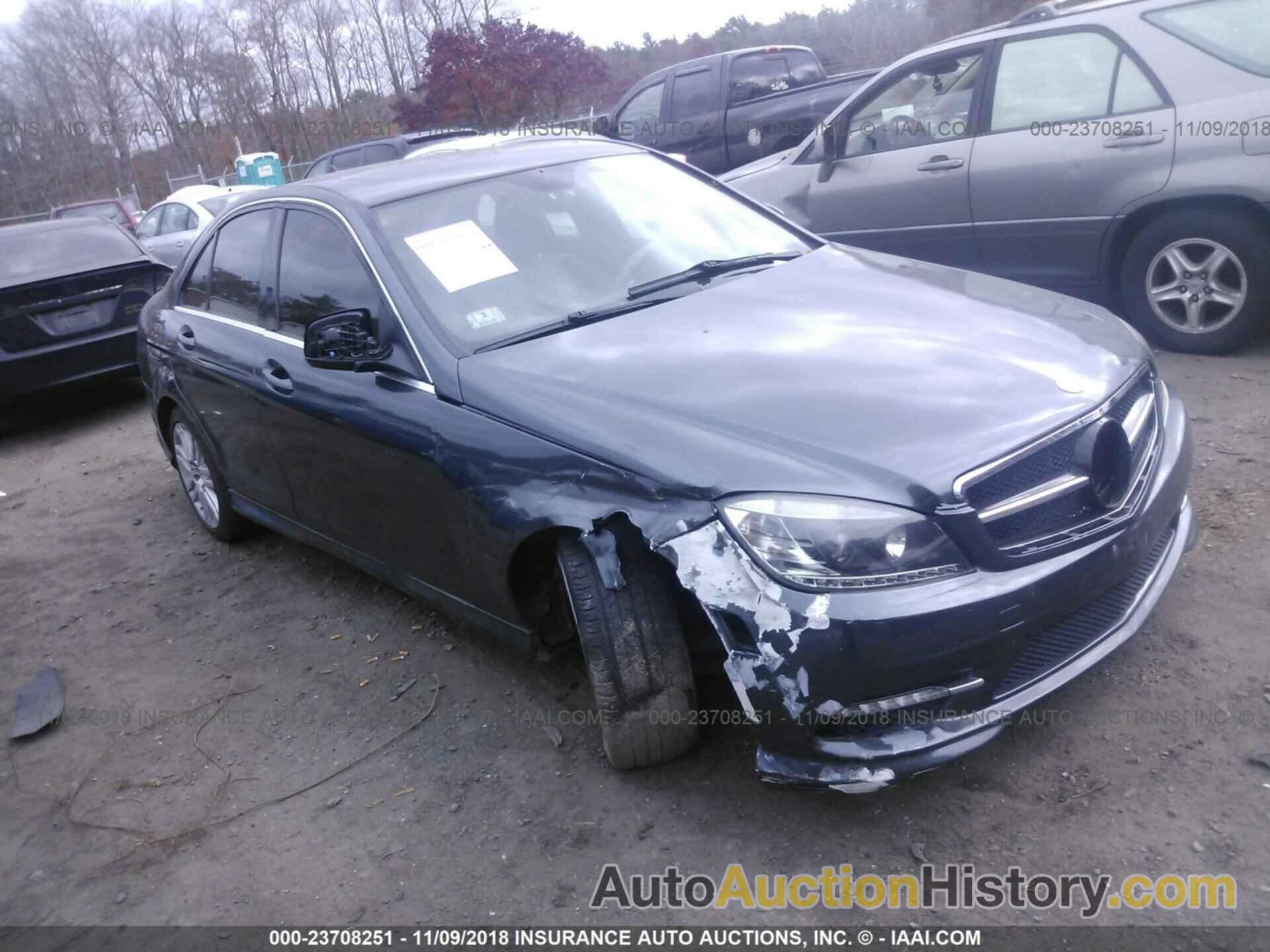 2009 MERCEDES-BENZ C, WDDGF81X89F227217