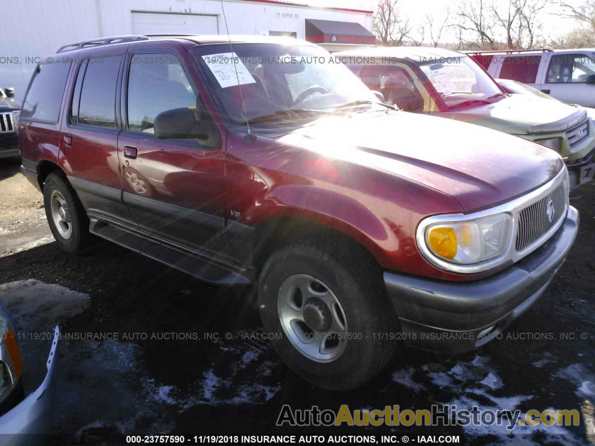 2001 MERCURY MOUNTAINEER, 4M2ZU86PX1UJ11660