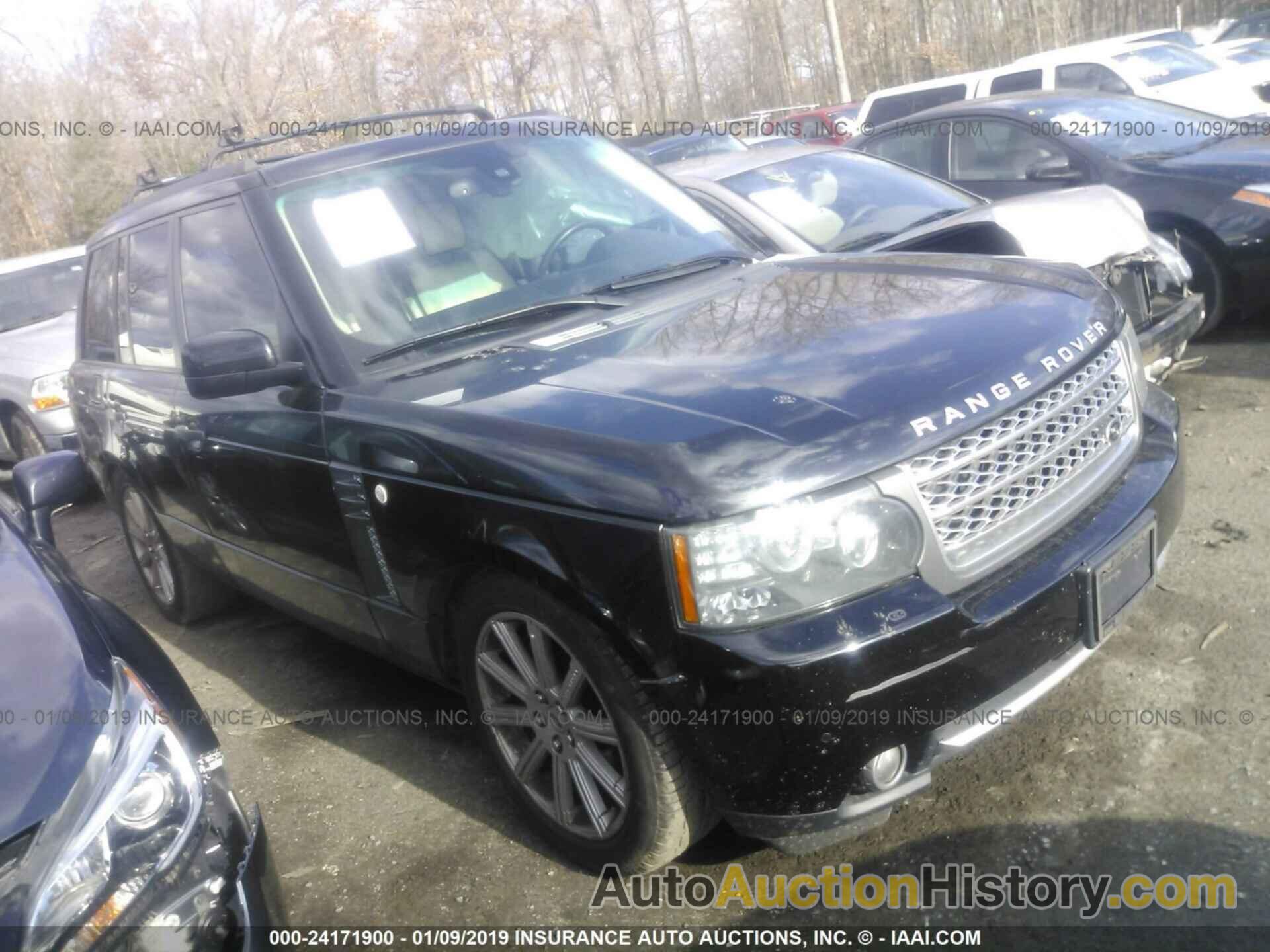 LAND ROVER RANGE ROVER, SALMF1E45AA314460