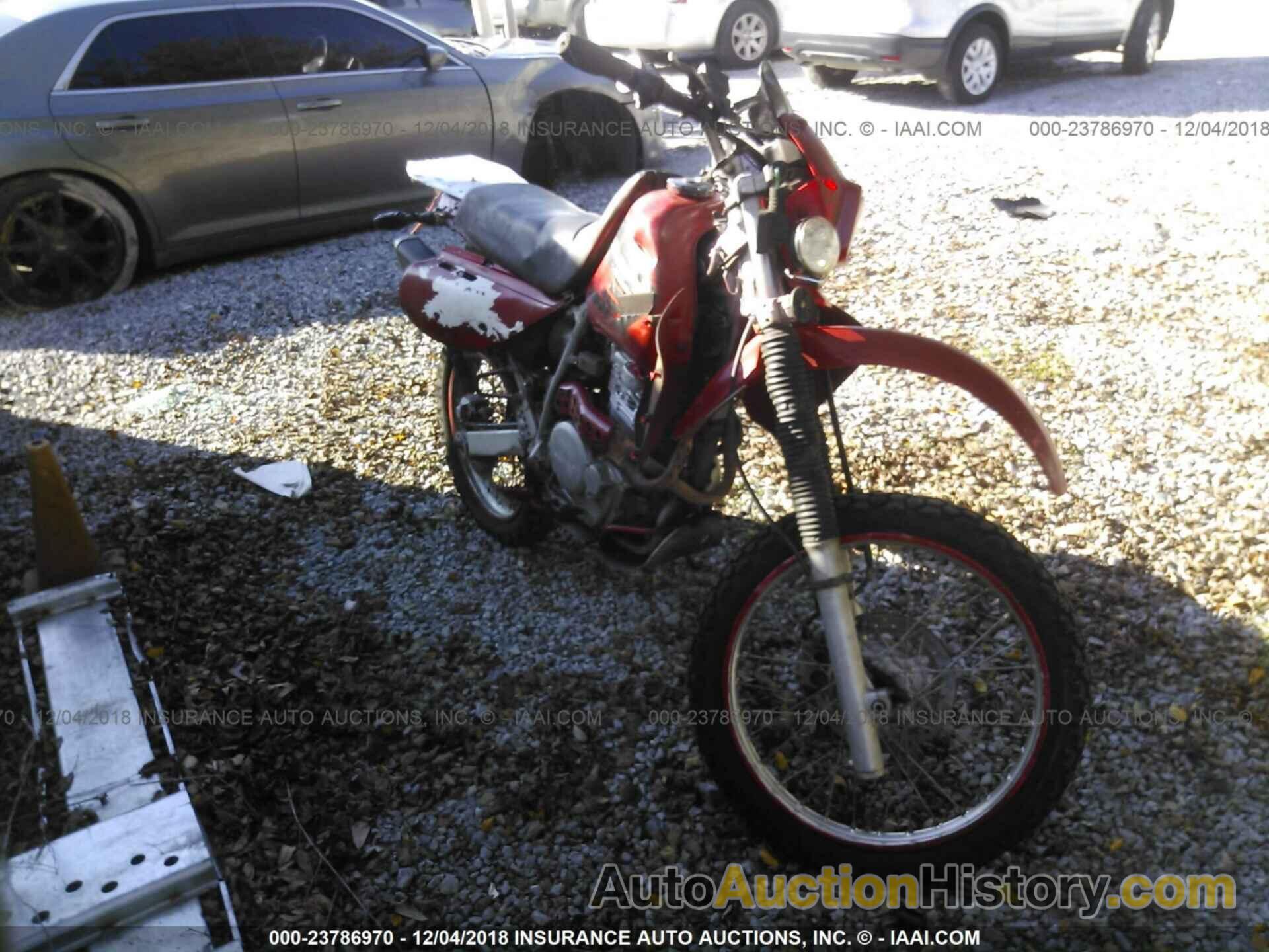 2002 HONDA XR650, JH2RD06082K001057