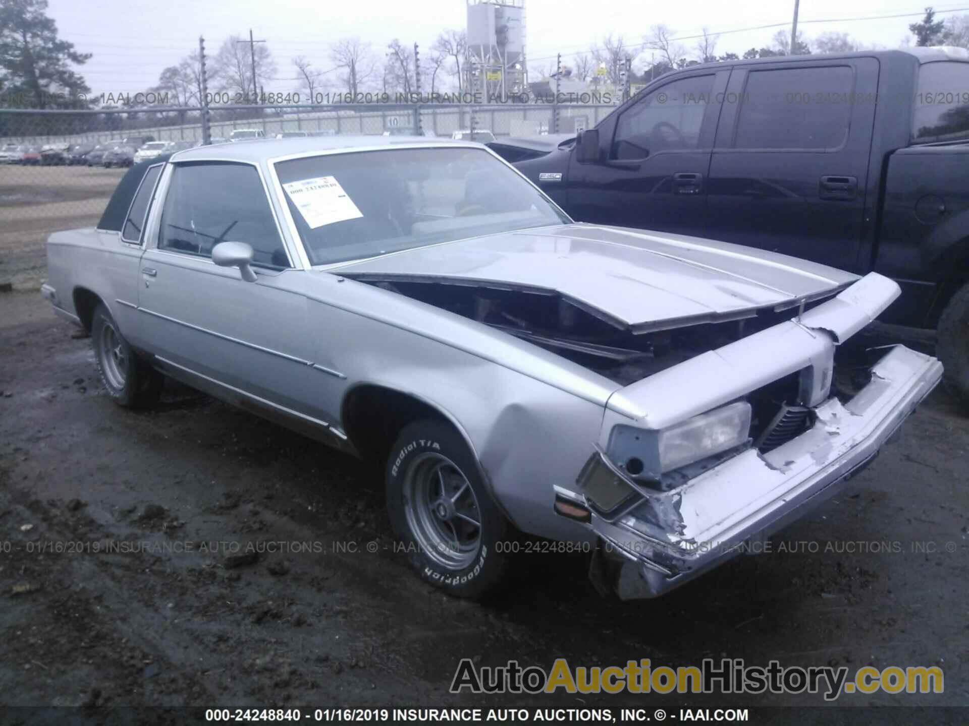 OLDSMOBILE CUTLASS SUPREME BROUGHAM, 1G3GM11Y2HR308193