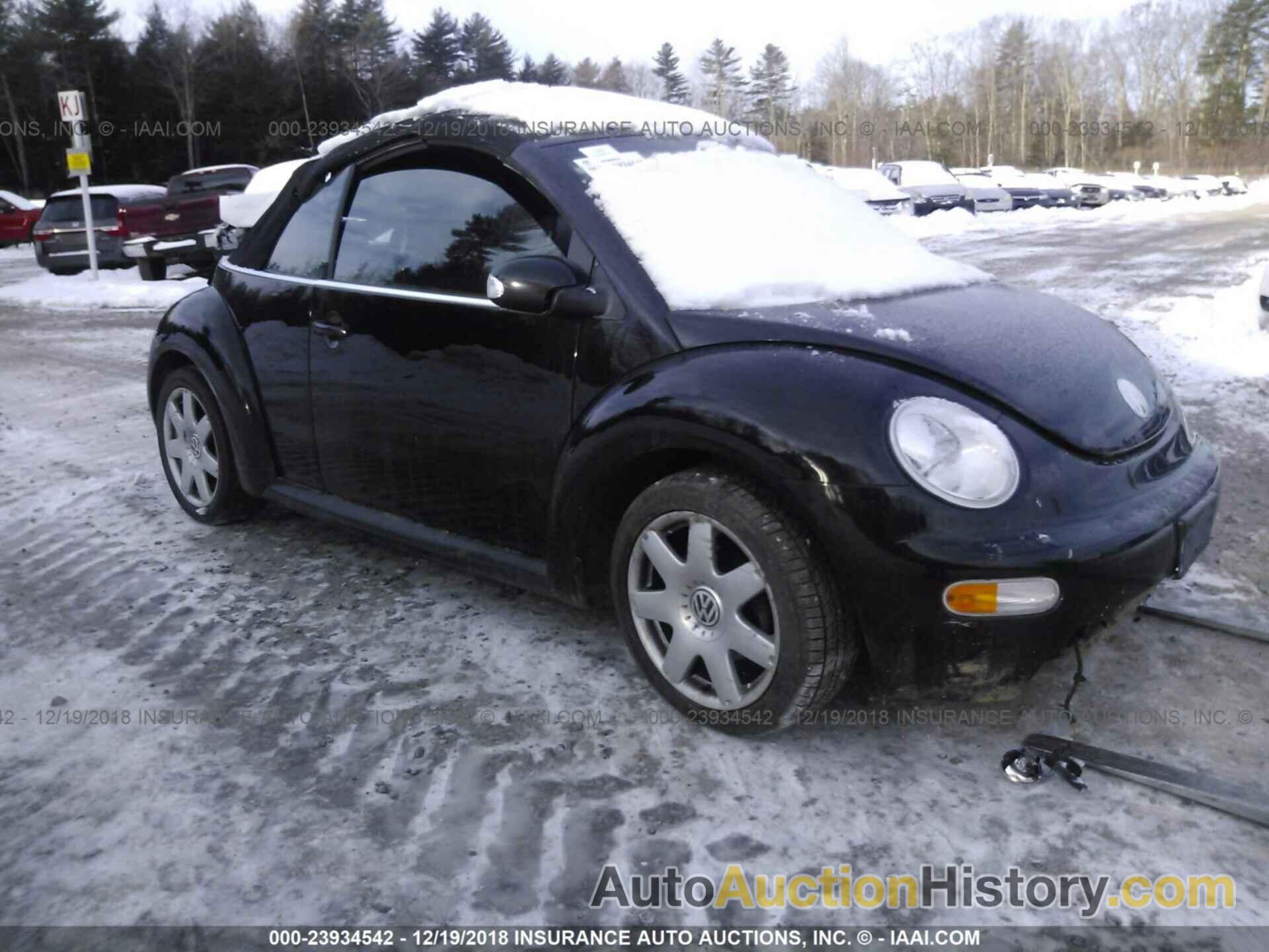 2003 VOLKSWAGEN NEW BEETLE, 3VWCD21Y03M326915