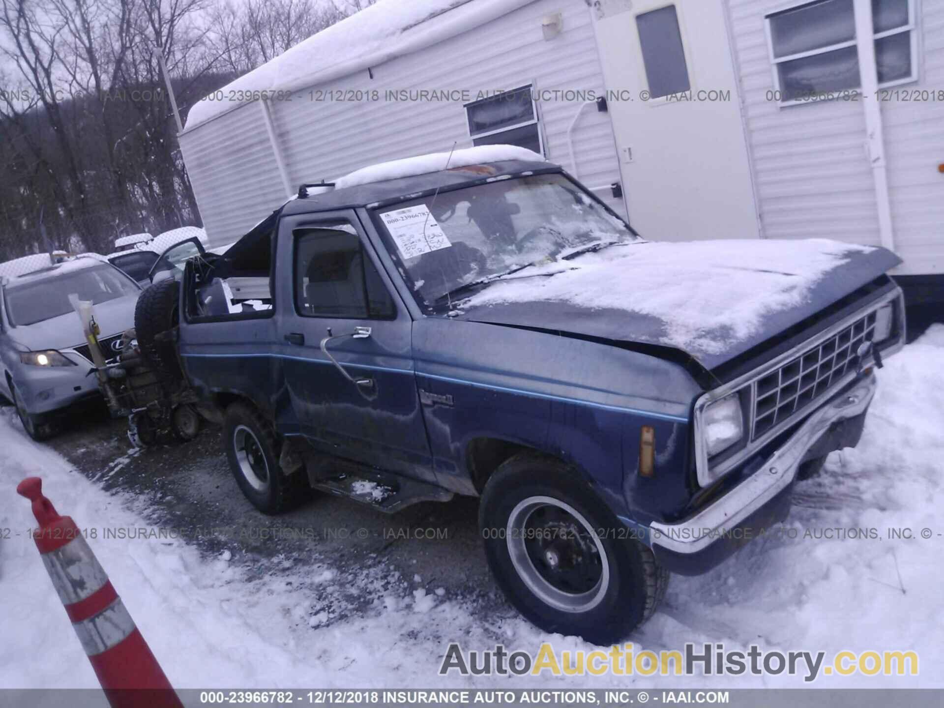 1987 FORD BRONCO II, 1FMCU14TXHUA68690