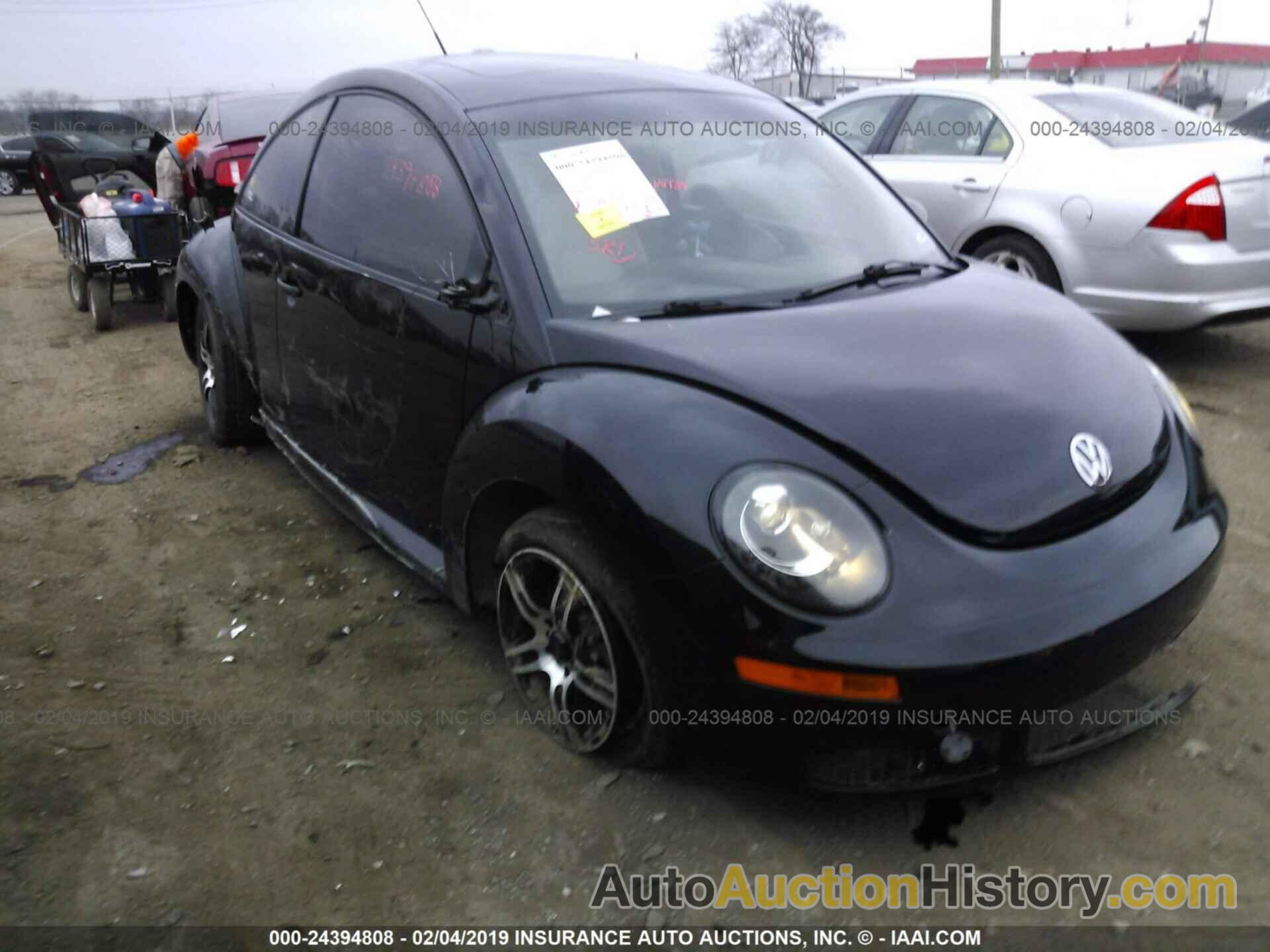 2007 VOLKSWAGEN NEW BEETLE, 3VWRW31CX7M514703