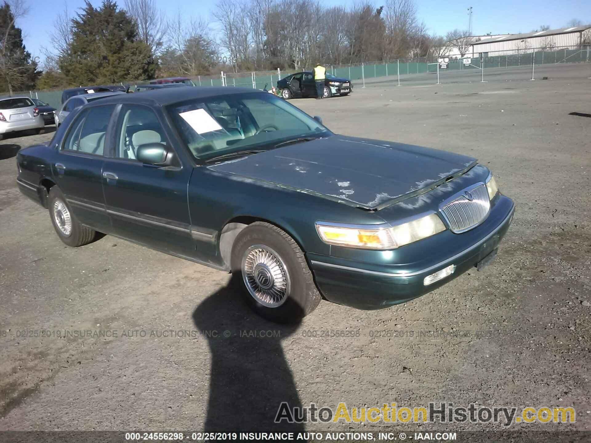 MERCURY GRAND MARQUIS, 2MELM74W6TX654854