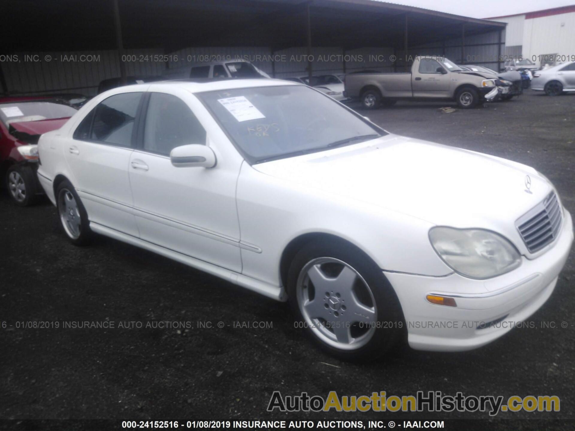 2002 MERCEDES-BENZ S, WDBNG75J62A283933