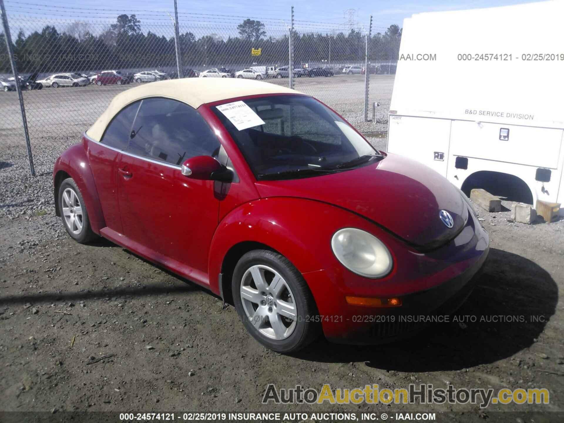 VOLKSWAGEN NEW BEETLE, 3VWRF31Y57M423611