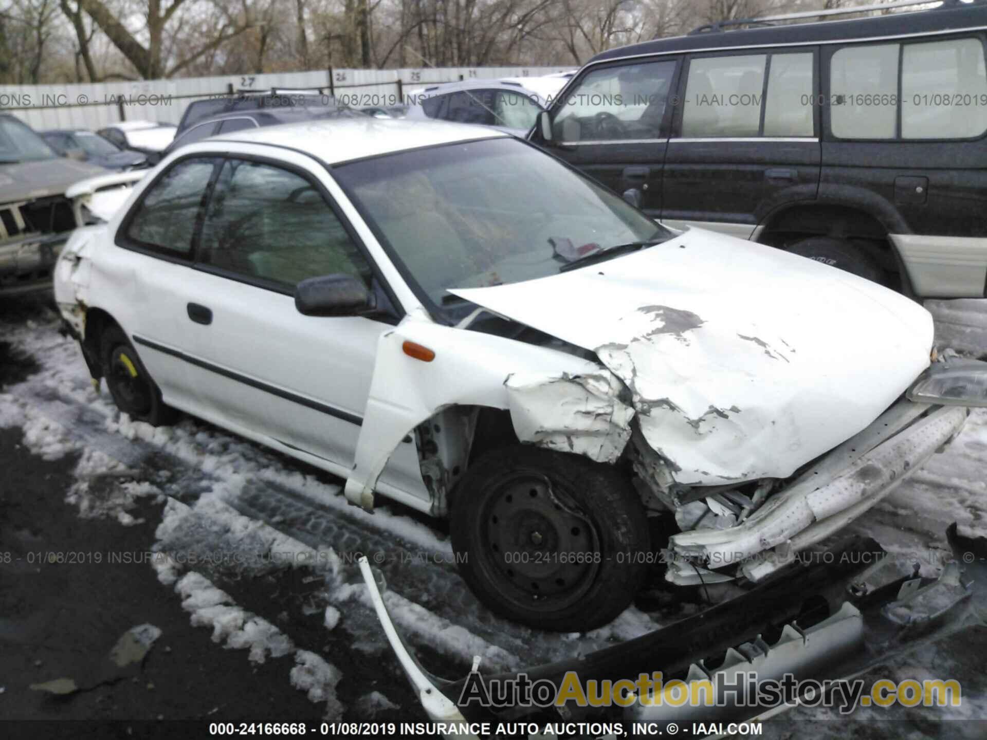 1998 SUBARU IMPREZA, JF1GM4352WG401153