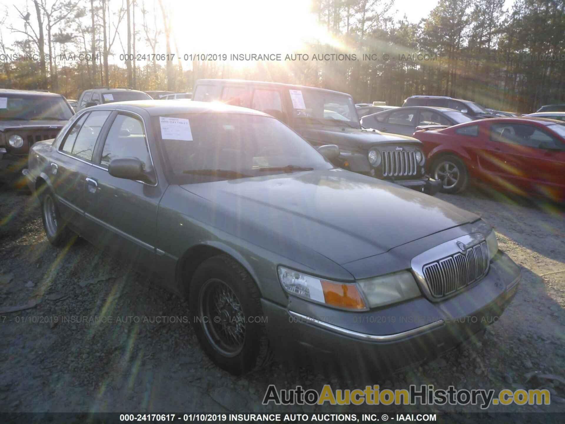 2002 MERCURY GRAND MARQUIS, 2MEFM75W52X645461