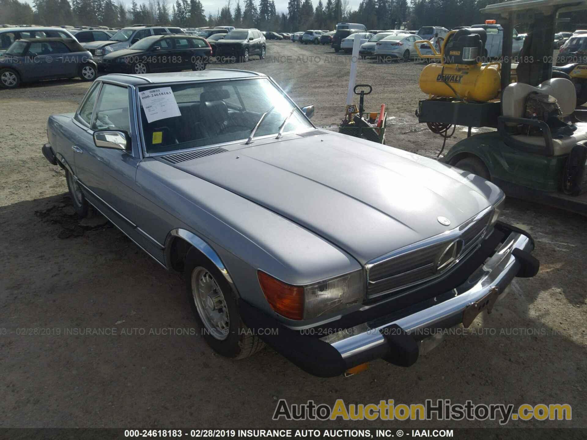 1981 MERCEDES-BENZ 380, WDBBA45A8BB001577