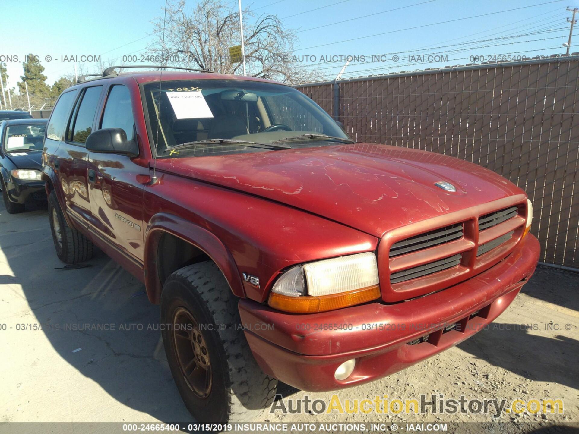 DODGE DURANGO, 1B4HS28Y4WF151915