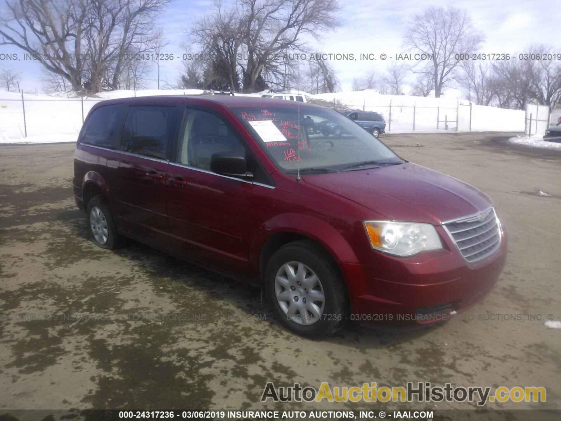 2009 CHRYSLER TOWN and COUNT, 2A8HR44E29R549068