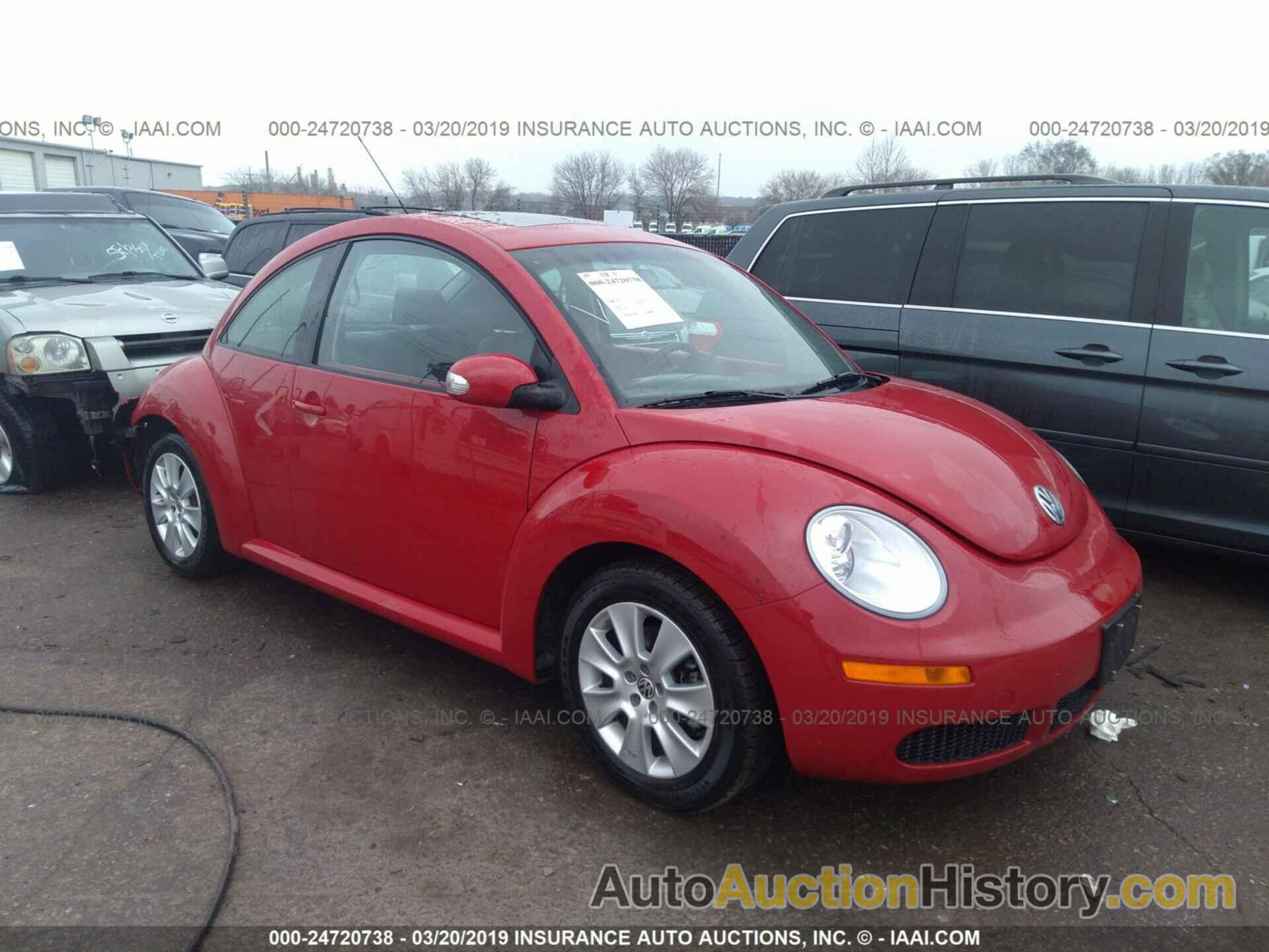 VOLKSWAGEN NEW BEETLE S/SE, 3VWRW31C89M514637