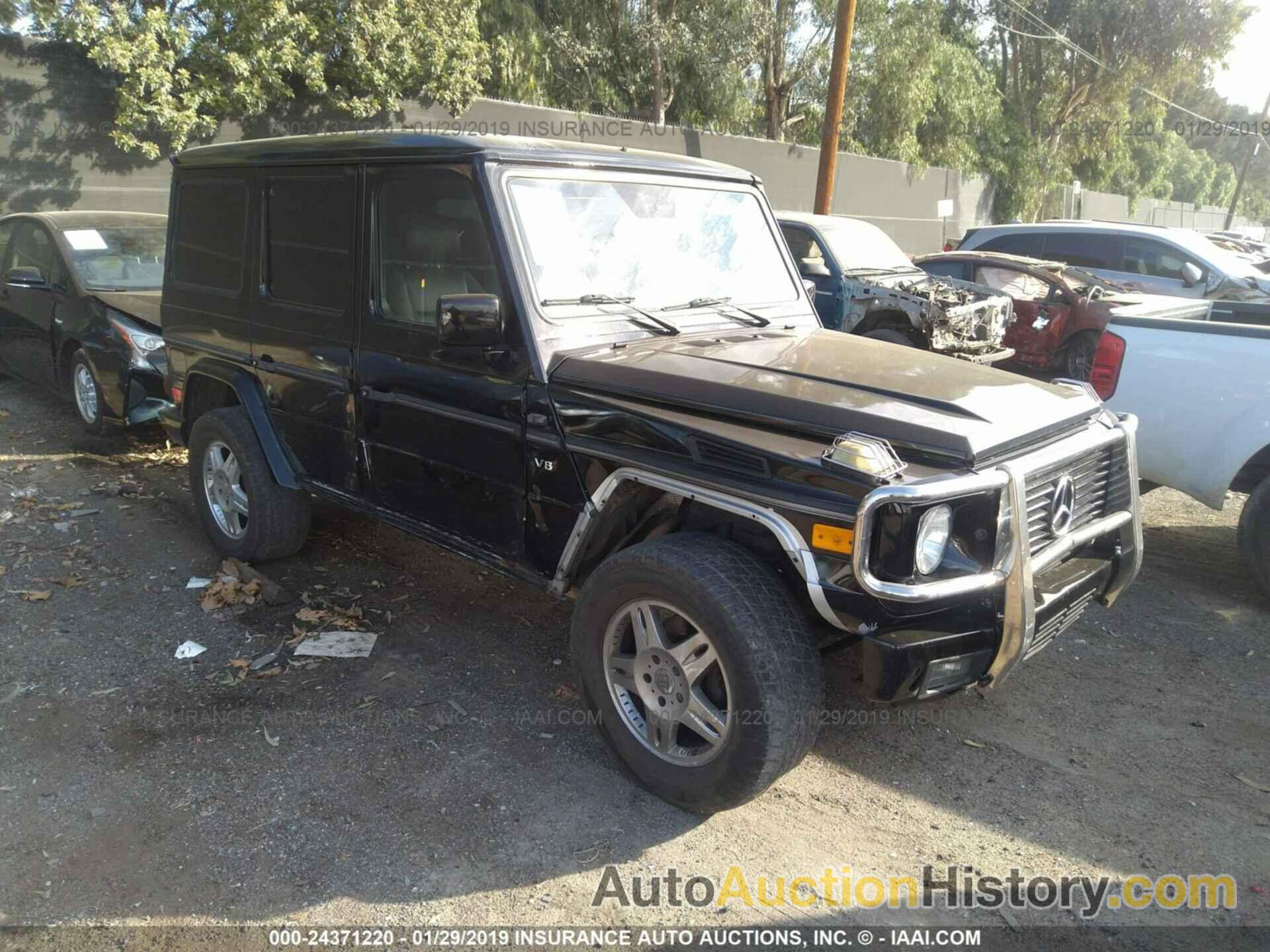 2002 MERCEDES-BENZ G, WDCYR49EX2X128250