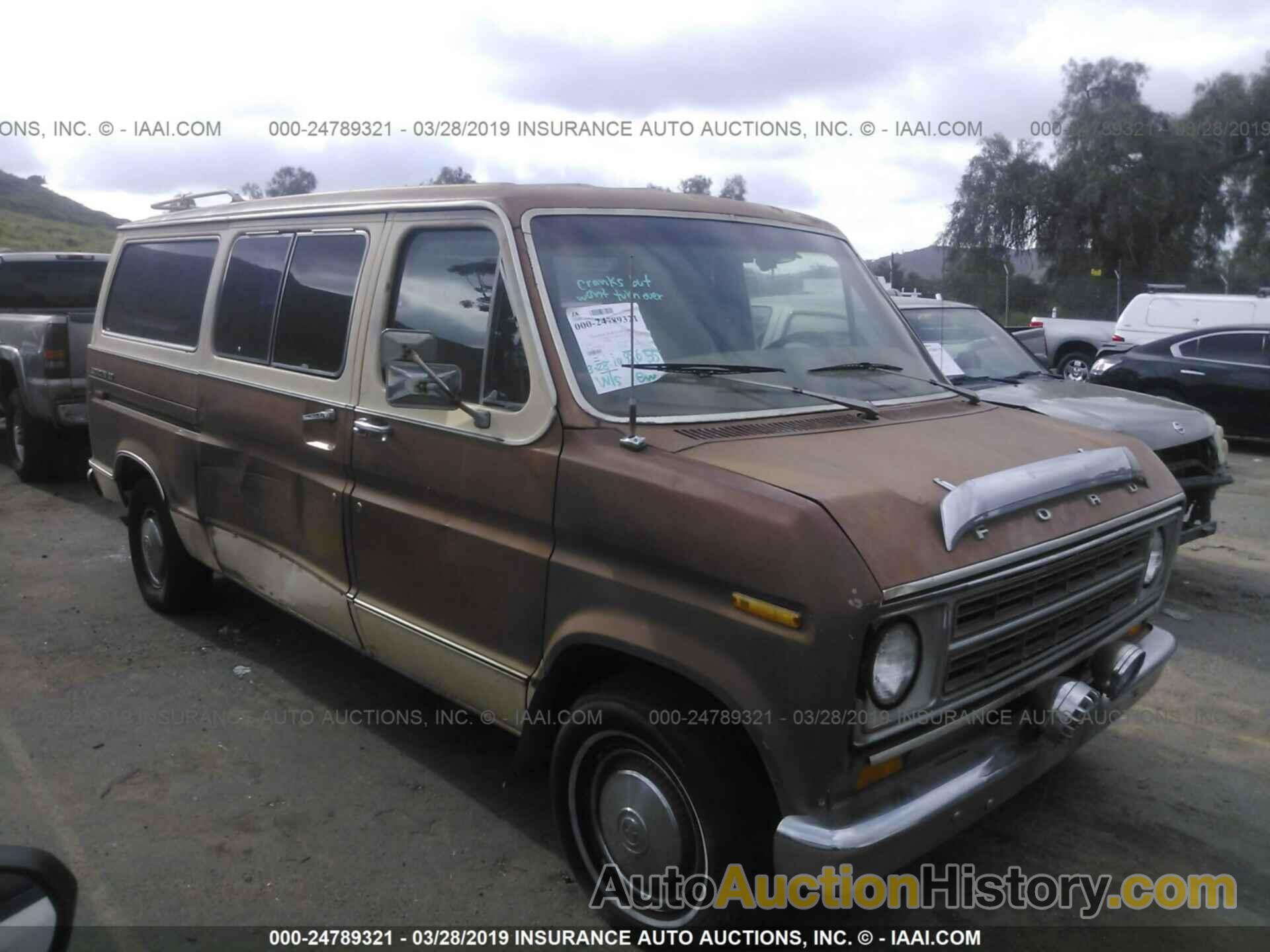 FORD ECONOLINE, E15HHB43511