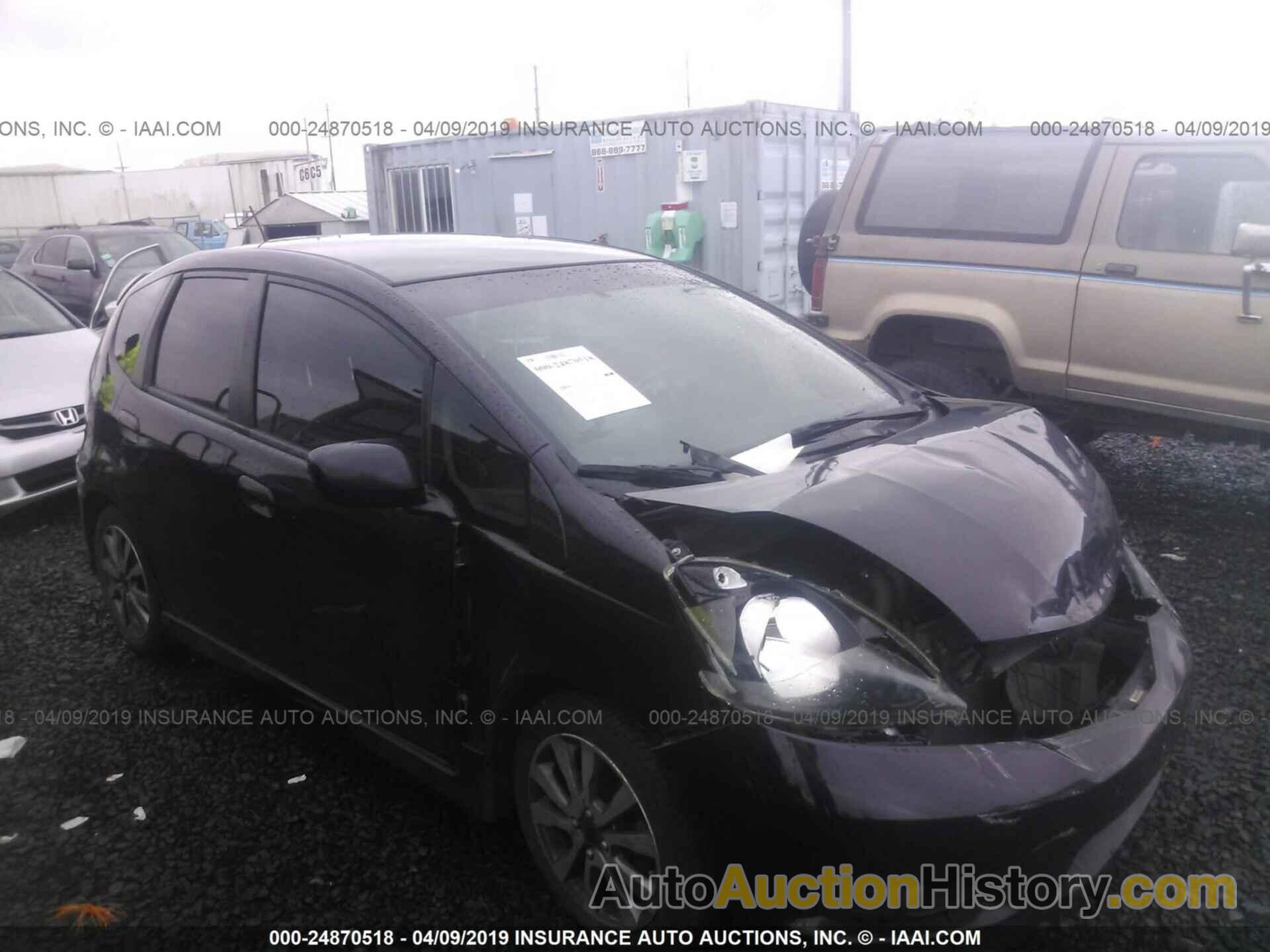 HONDA FIT, JHMGE8H57DC007397