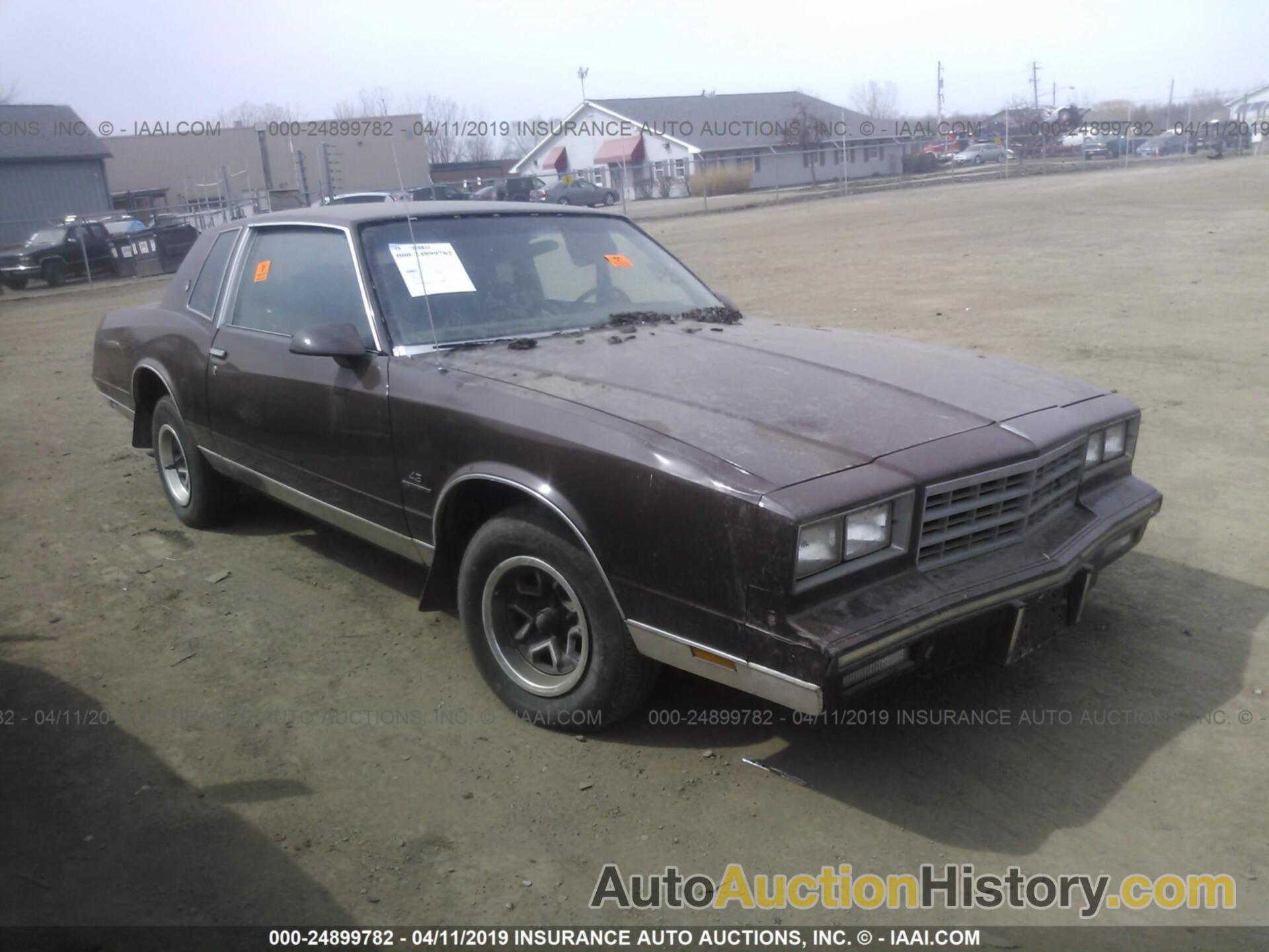 CHEVROLET MONTE CARLO, 1G1GZ37Z5GR139839