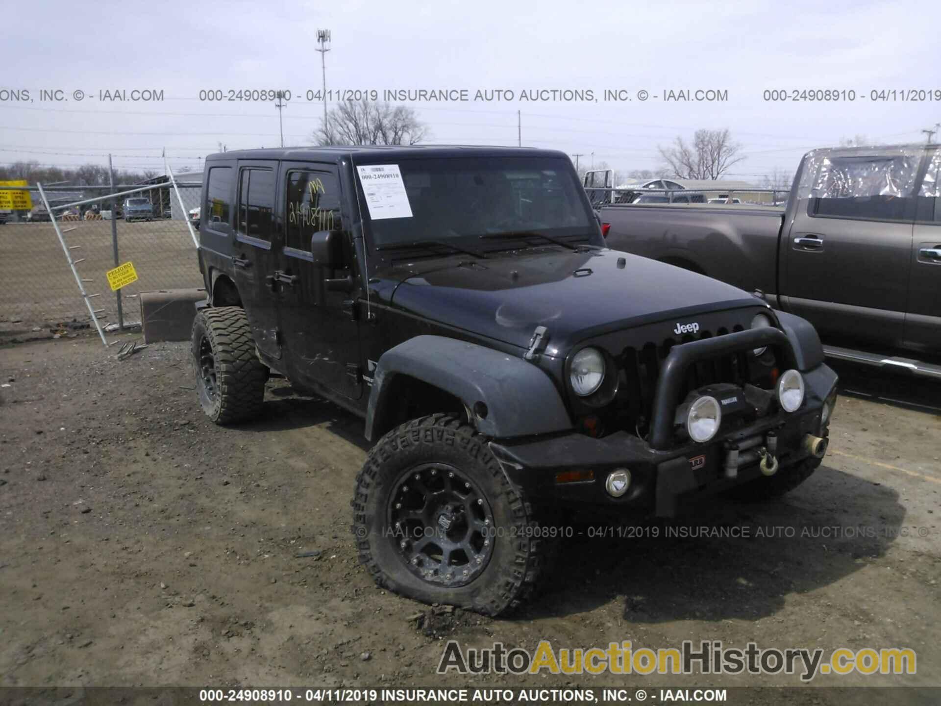 JEEP WRANGLER UNLIMITE, 1J4GA39169L728100