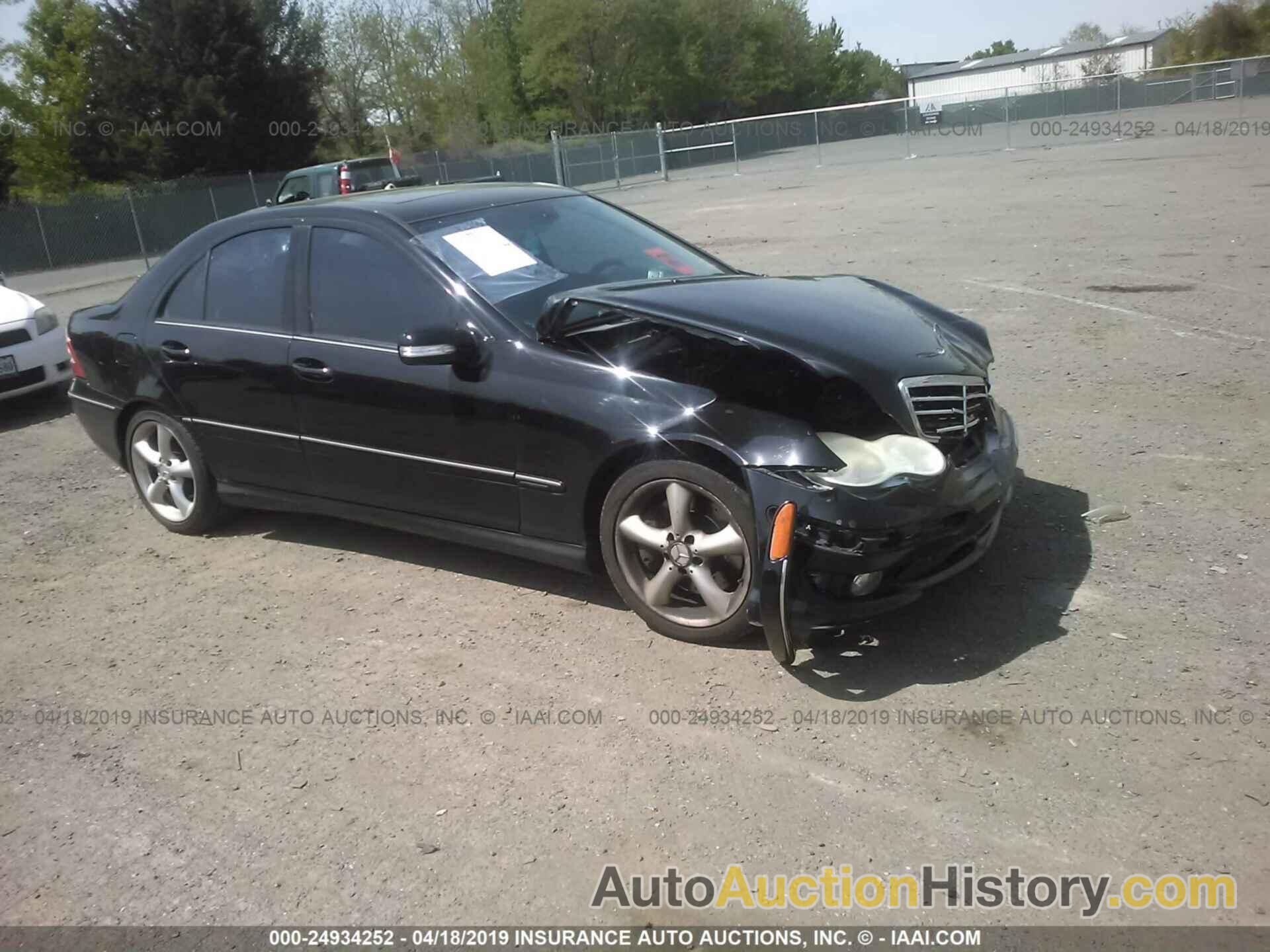 MERCEDES-BENZ C GENERATION 2006 230, WDBRF52H06F820914