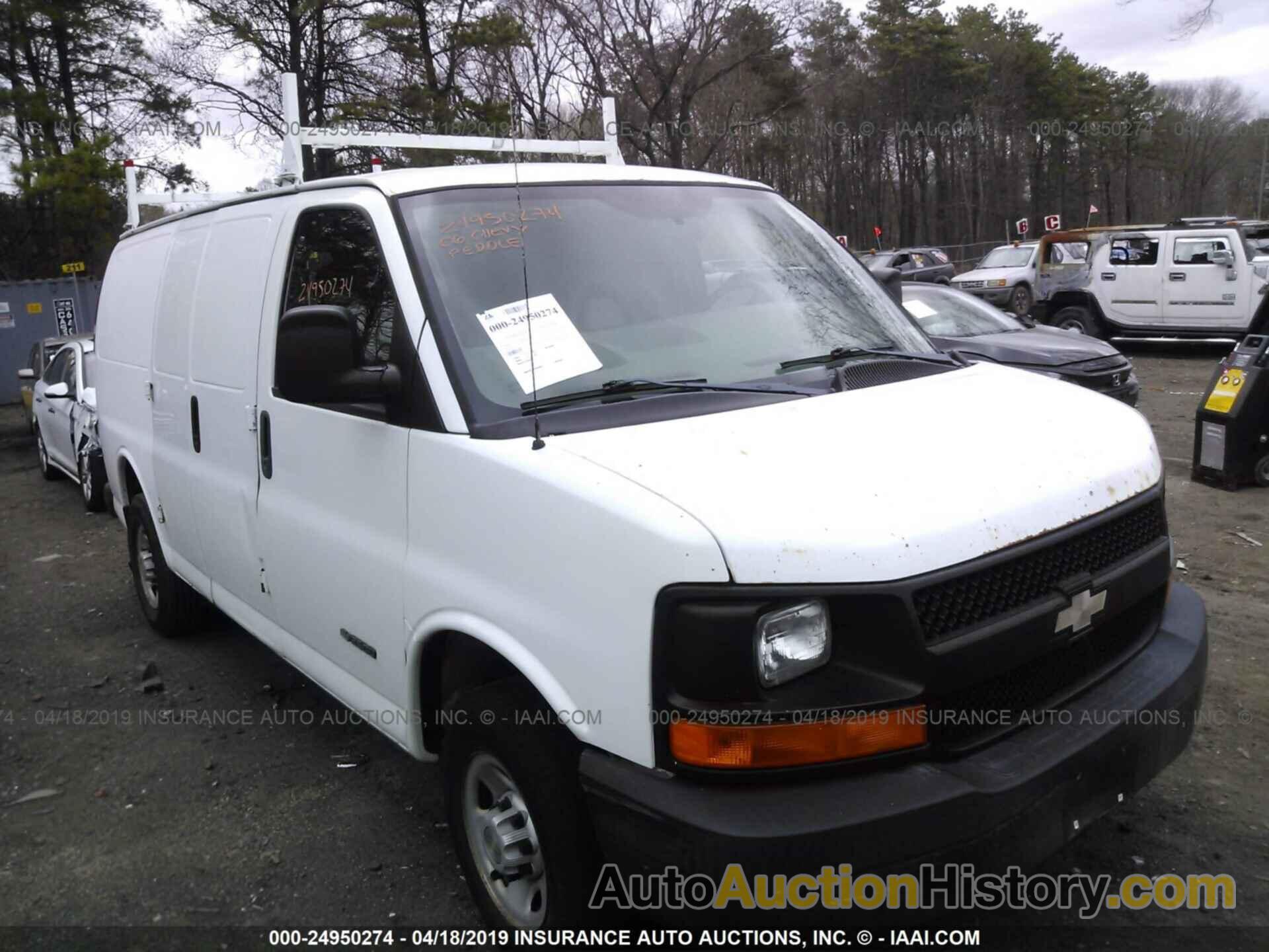 CHEVROLET EXPRESS G2500, 1GCGG25V661216626