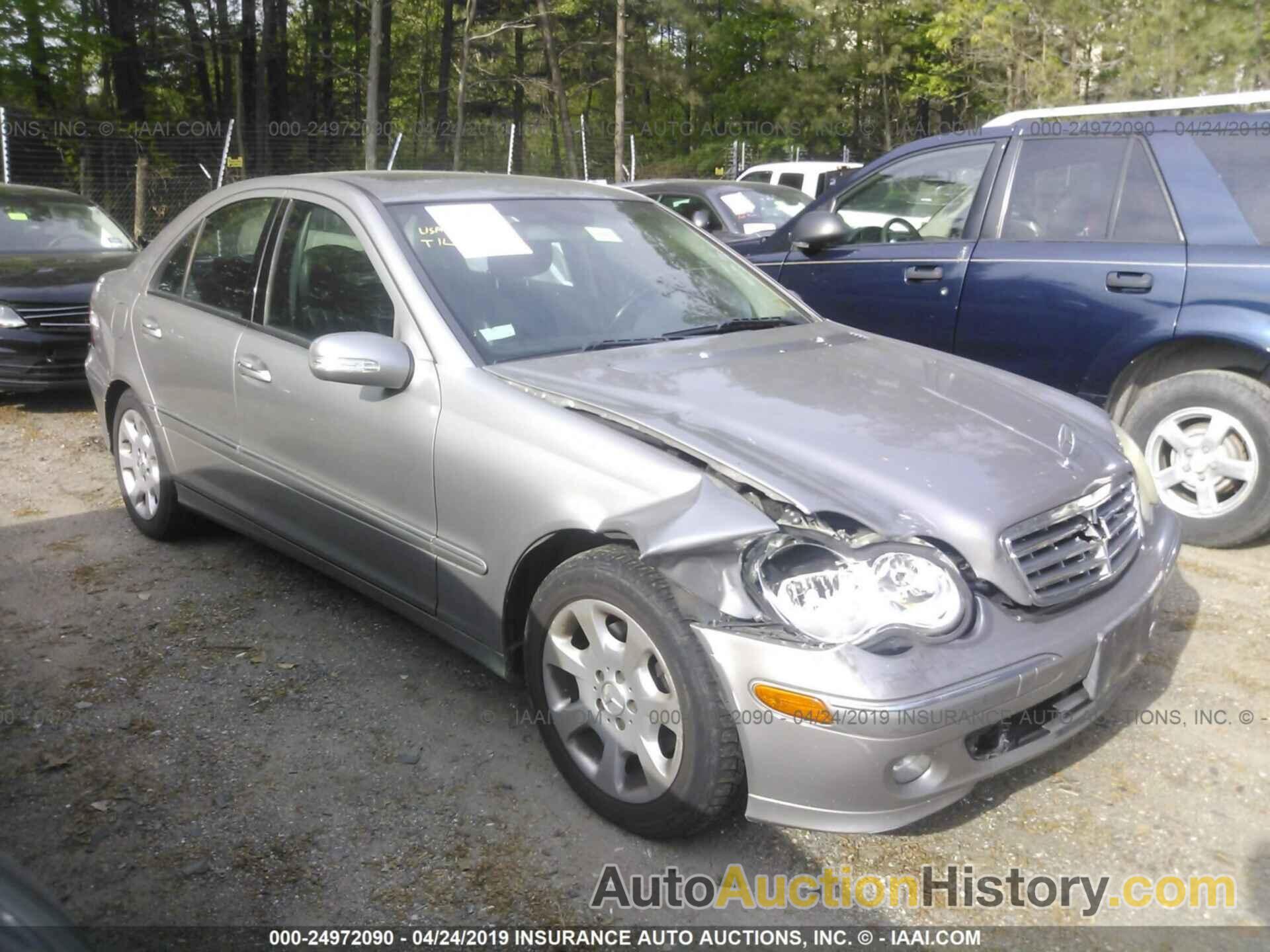 MERCEDES-BENZ C GENERATION 2006 280 4MATIC, WDBRF92H76F741764