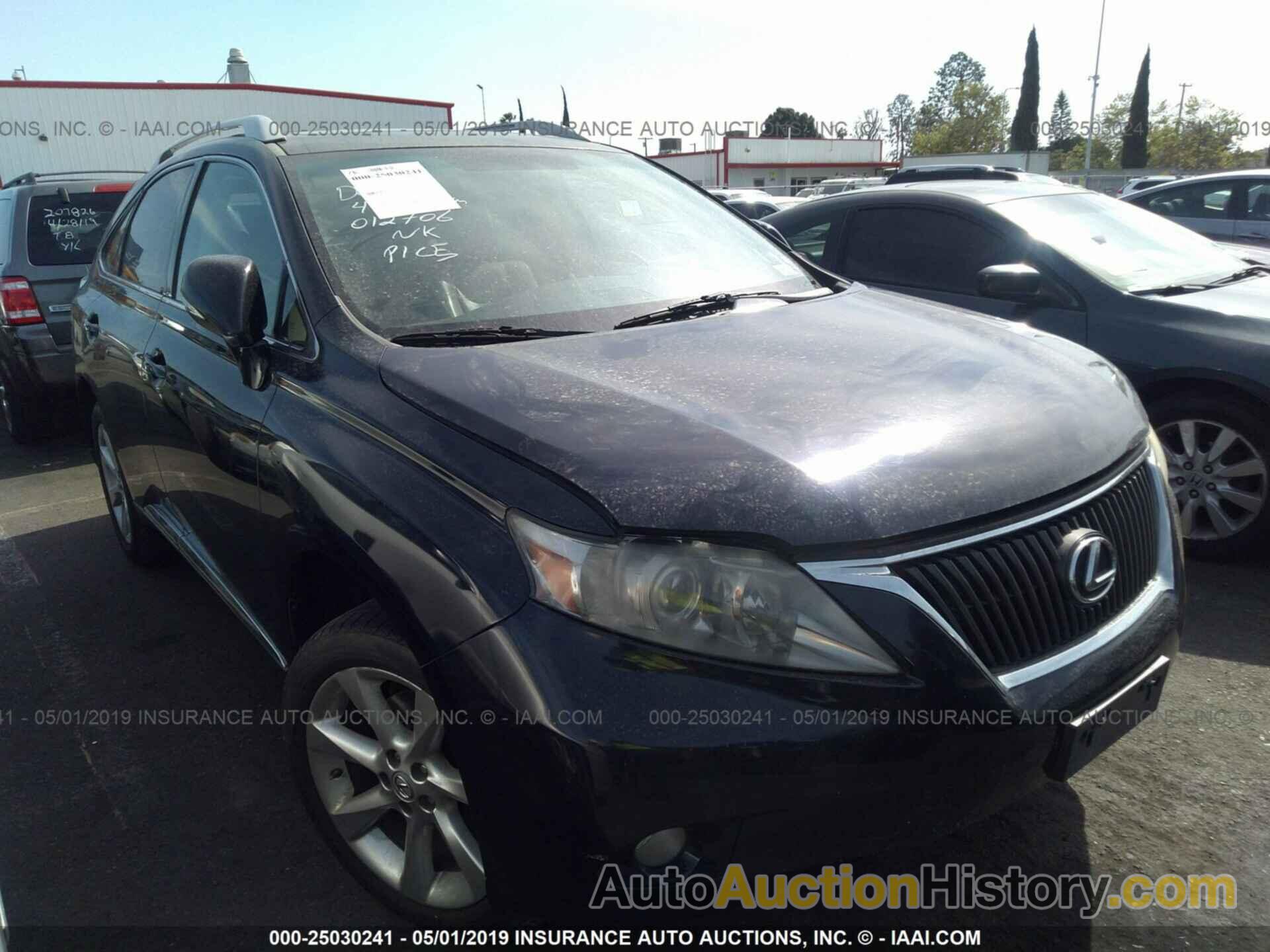 LEXUS RX, 2T2BK1BA8AC012706