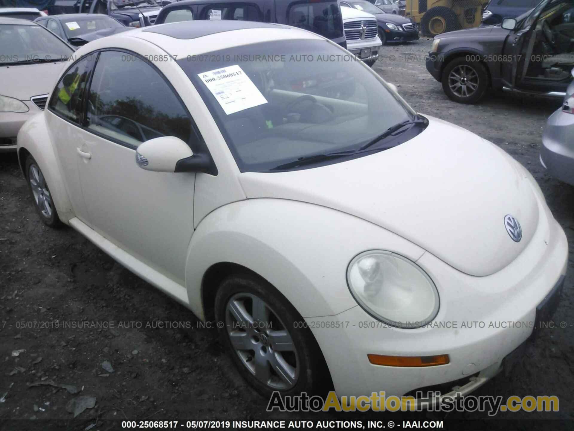 VOLKSWAGEN NEW BEETLE 2.5L OPTION PACKAGE 1, 3VWRG31CX7M521549