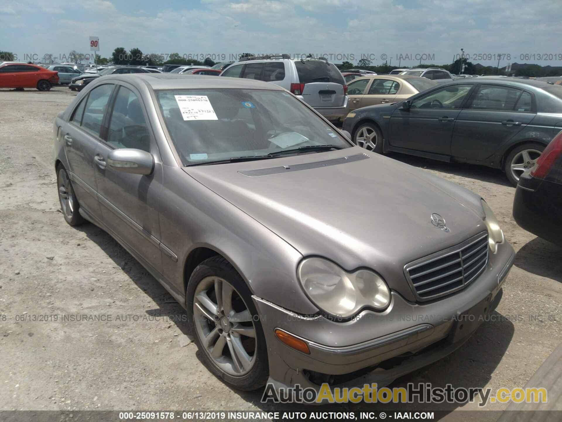 MERCEDES-BENZ C GENERATION 2006 230, WDBRF52H26F805797