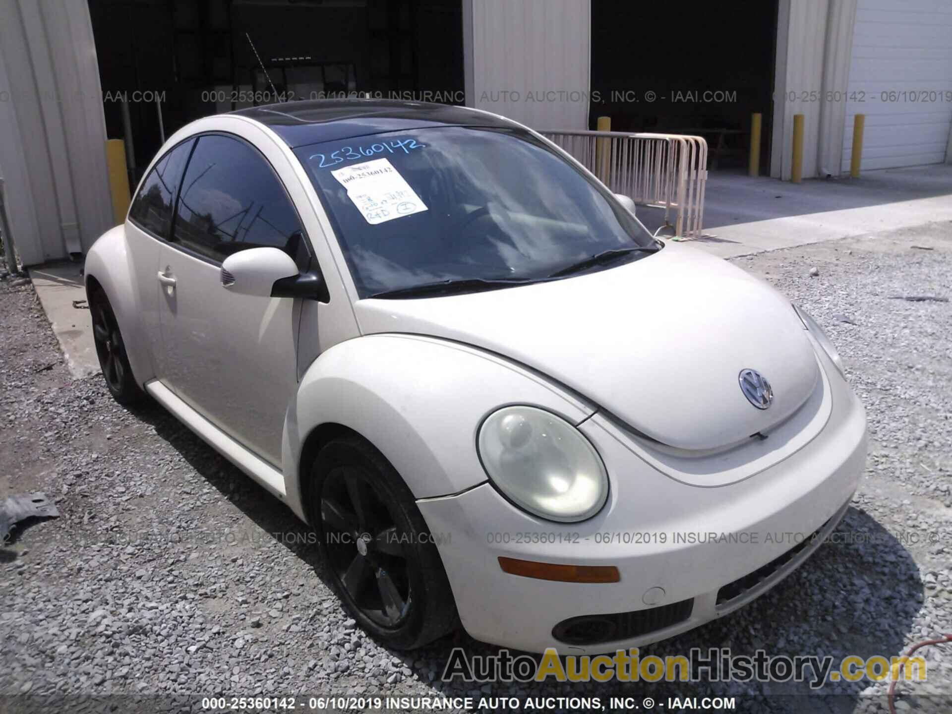 VOLKSWAGEN NEW BEETLE 2.5L OPTION PACKAGE 2, 3VWSW31C77M516555