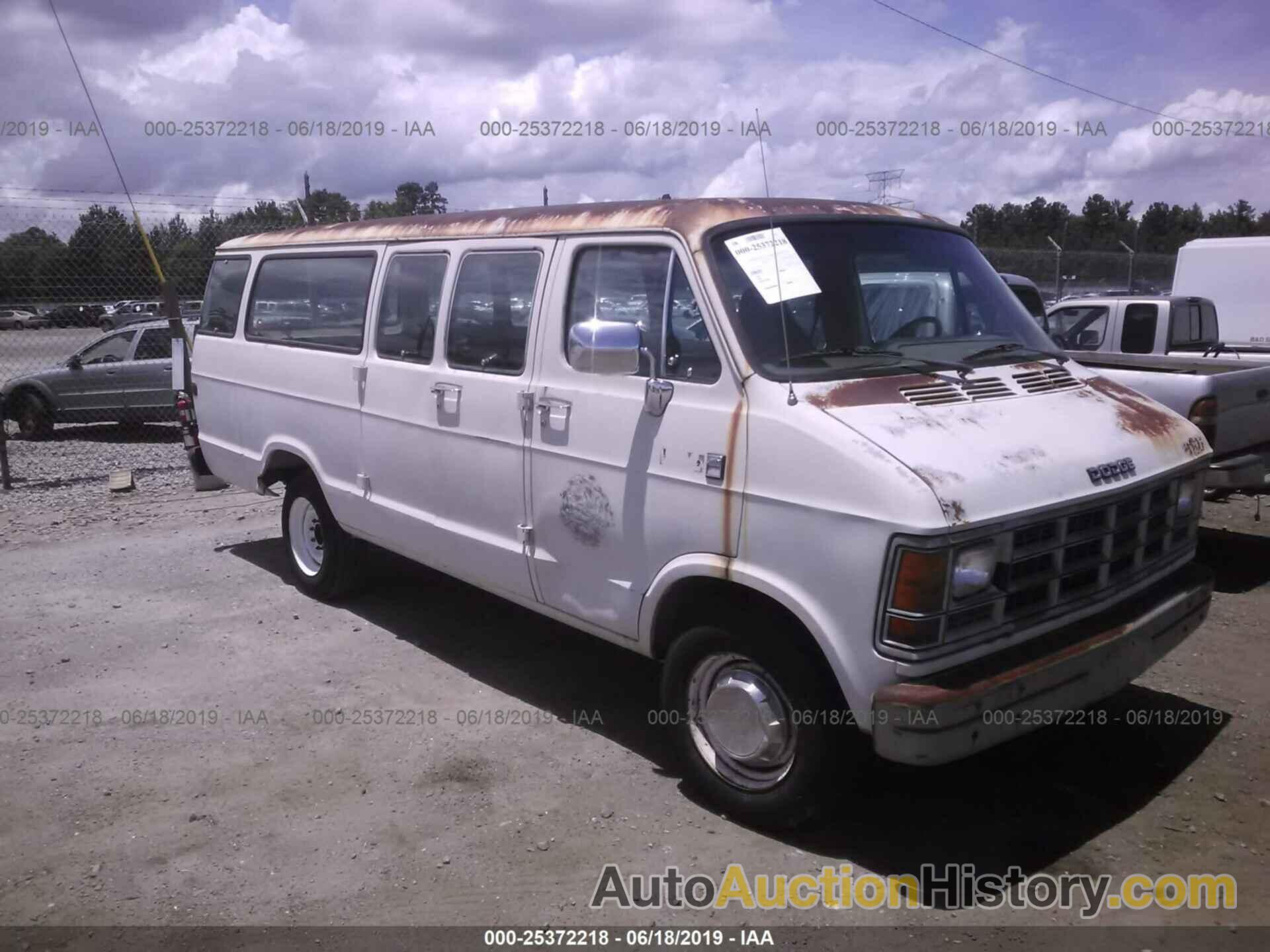 DODGE RAM WAGON B350 BUS, 2B5WB35Z2LK774775