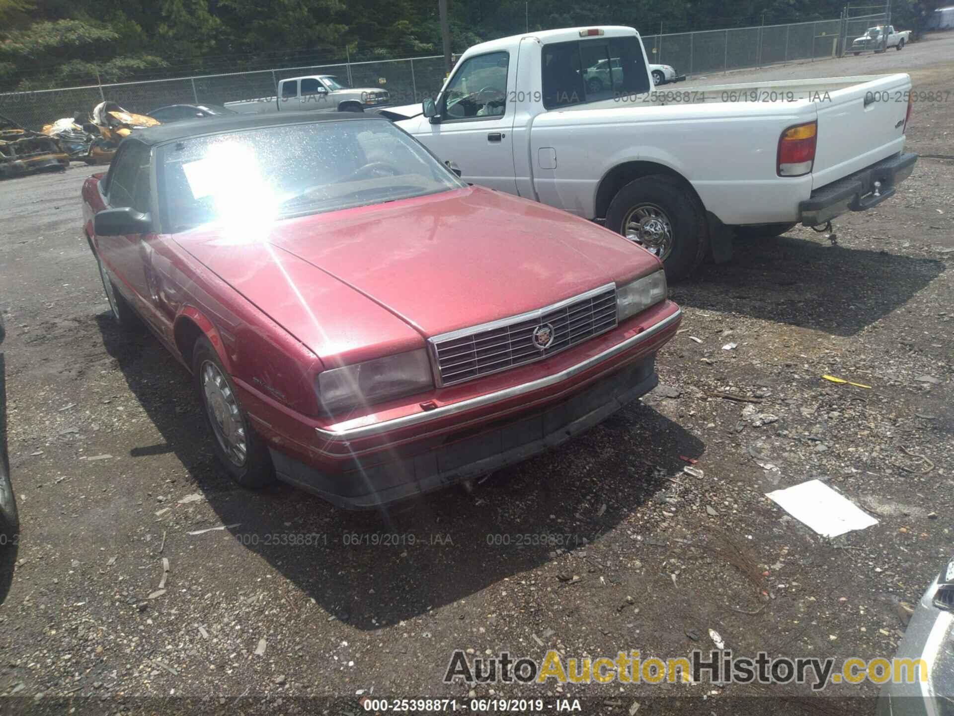 CADILLAC ALLANTE, 1G6VS3392PU128631