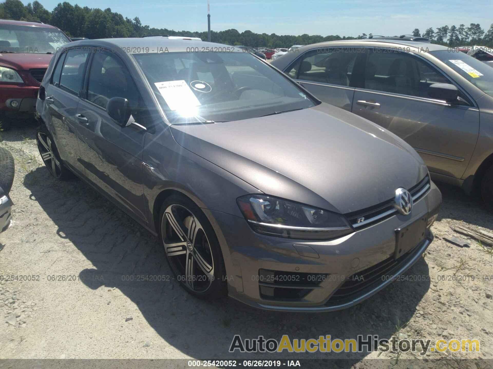 VOLKSWAGEN GOLF R, WVWUF7AU4GW211073