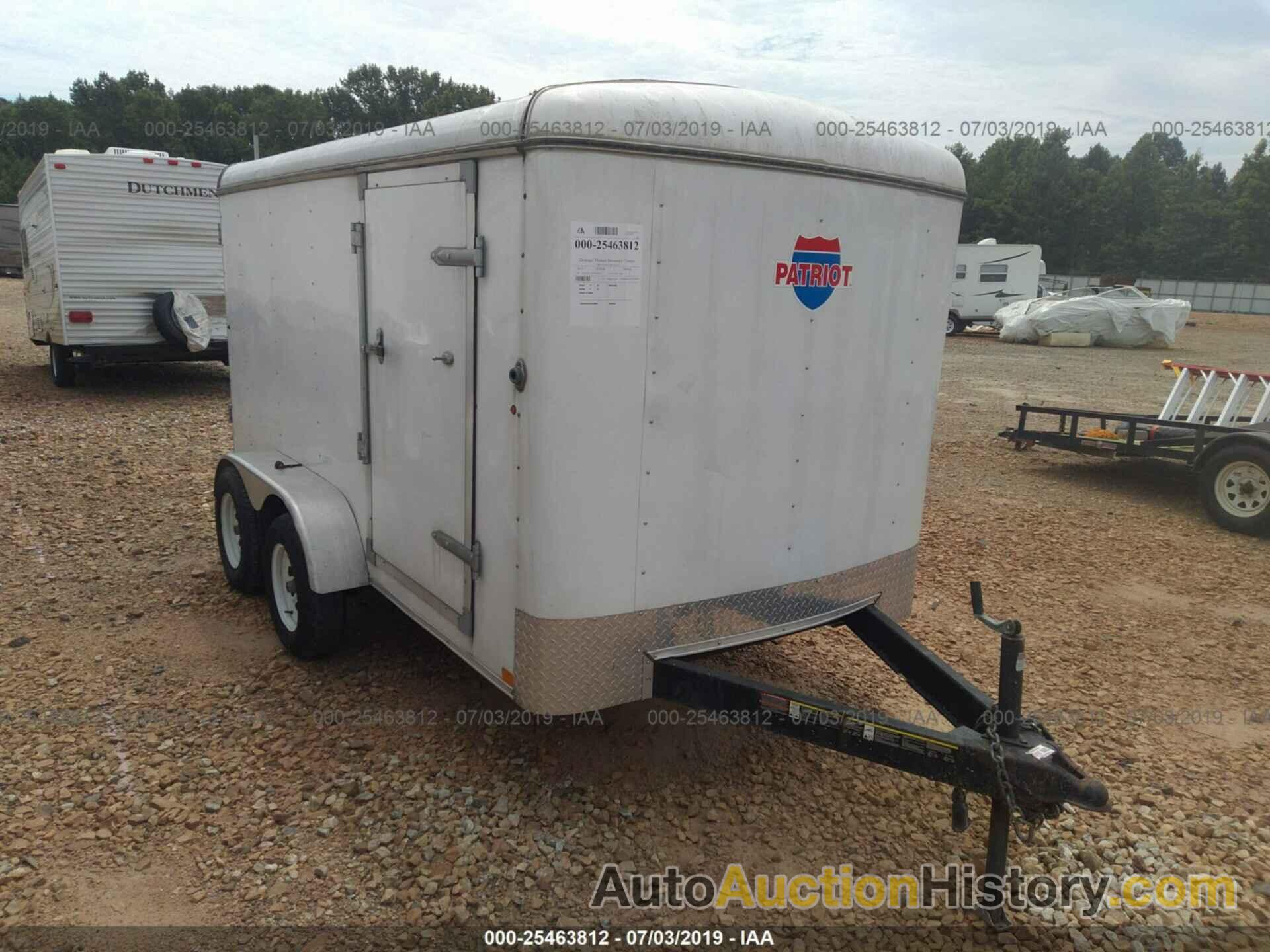 CARRY ON TRAILER, 4YMCL1228FG020003