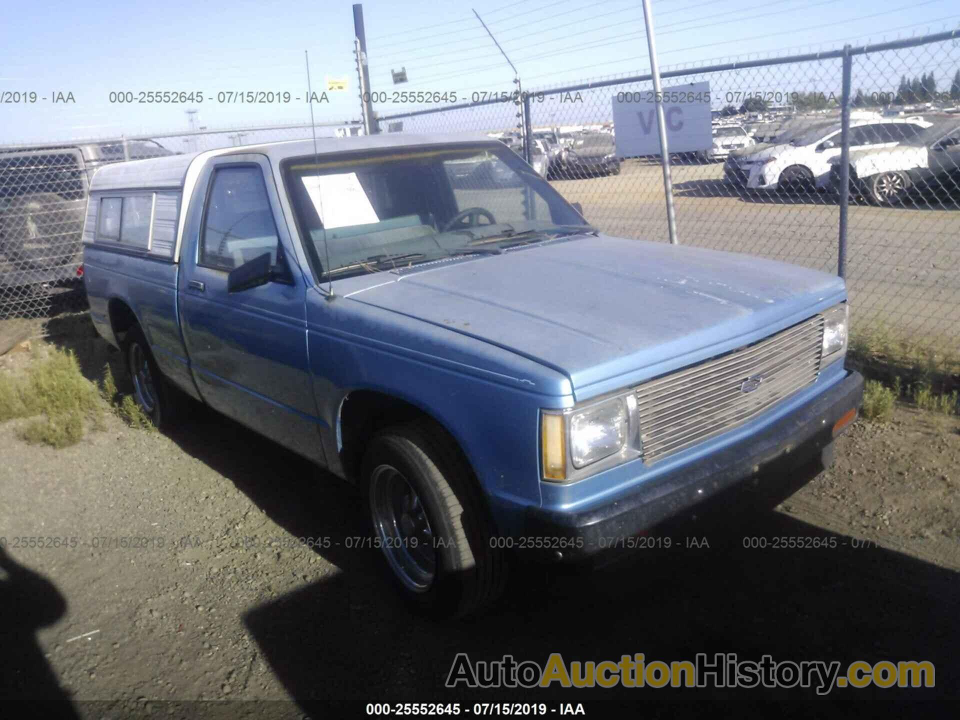 CHEVROLET S TRUCK S10, 1GCBS14B2C8138892