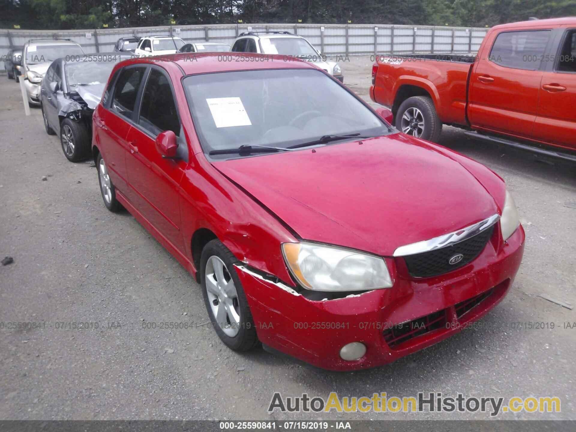 KIA SPECTRA5 5 SX, KNAFE162185019453