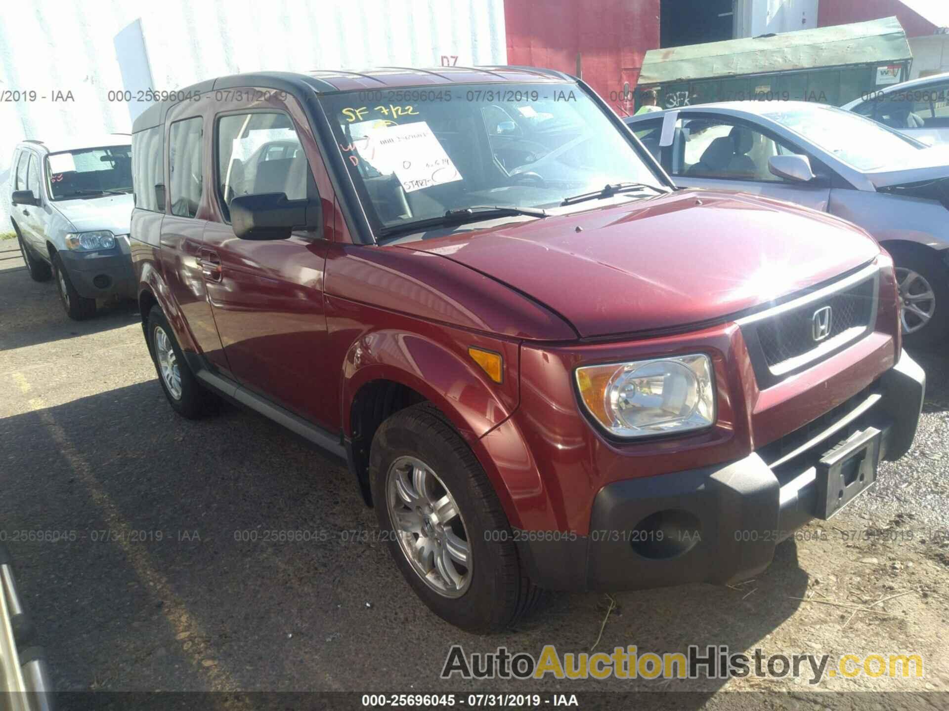 HONDA ELEMENT EX, 5J6YH287X6L024221