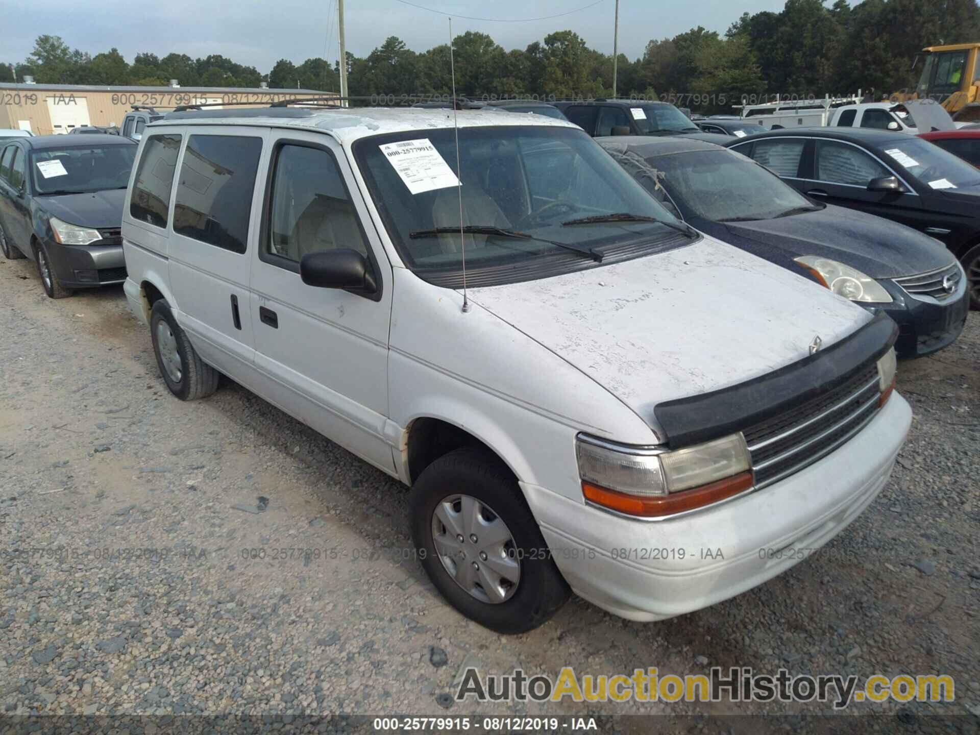 PLYMOUTH VOYAGER, 2P4GH2530RR778786