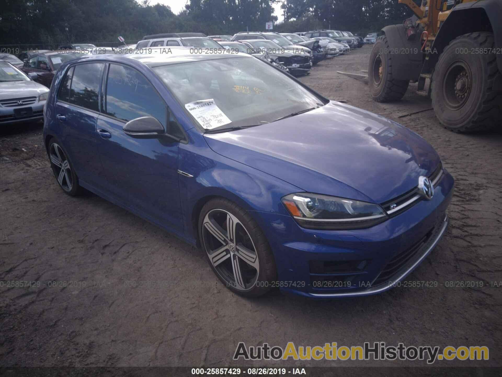 VOLKSWAGEN GOLF R, WVWUF7AU3GW147737