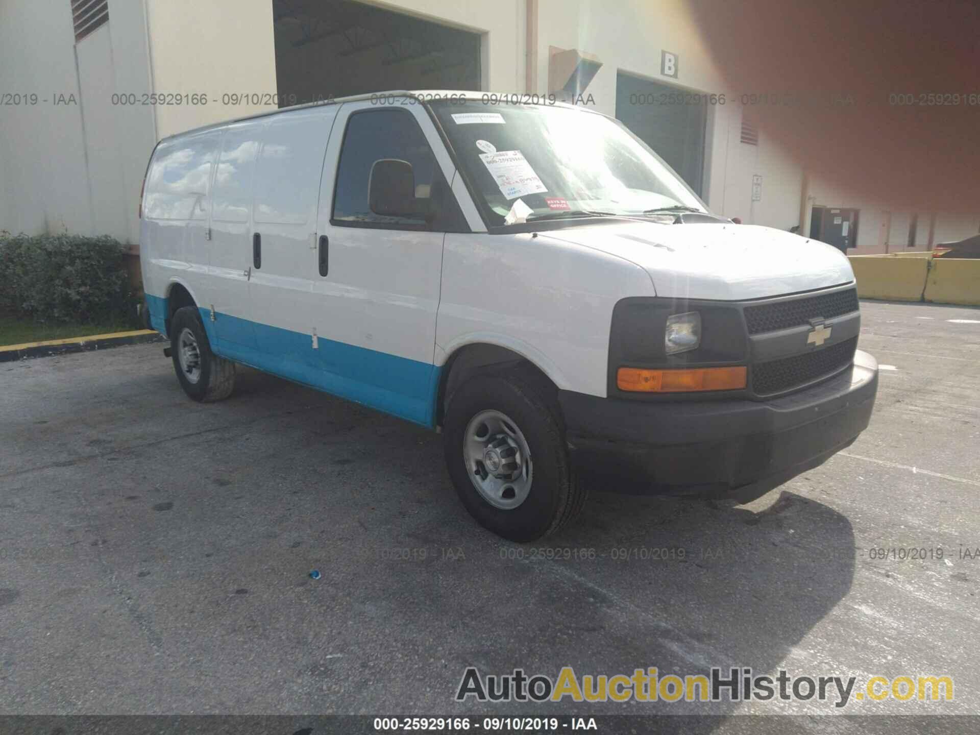 CHEVROLET EXPRESS G2500, 1GCWGFCA5E1194488