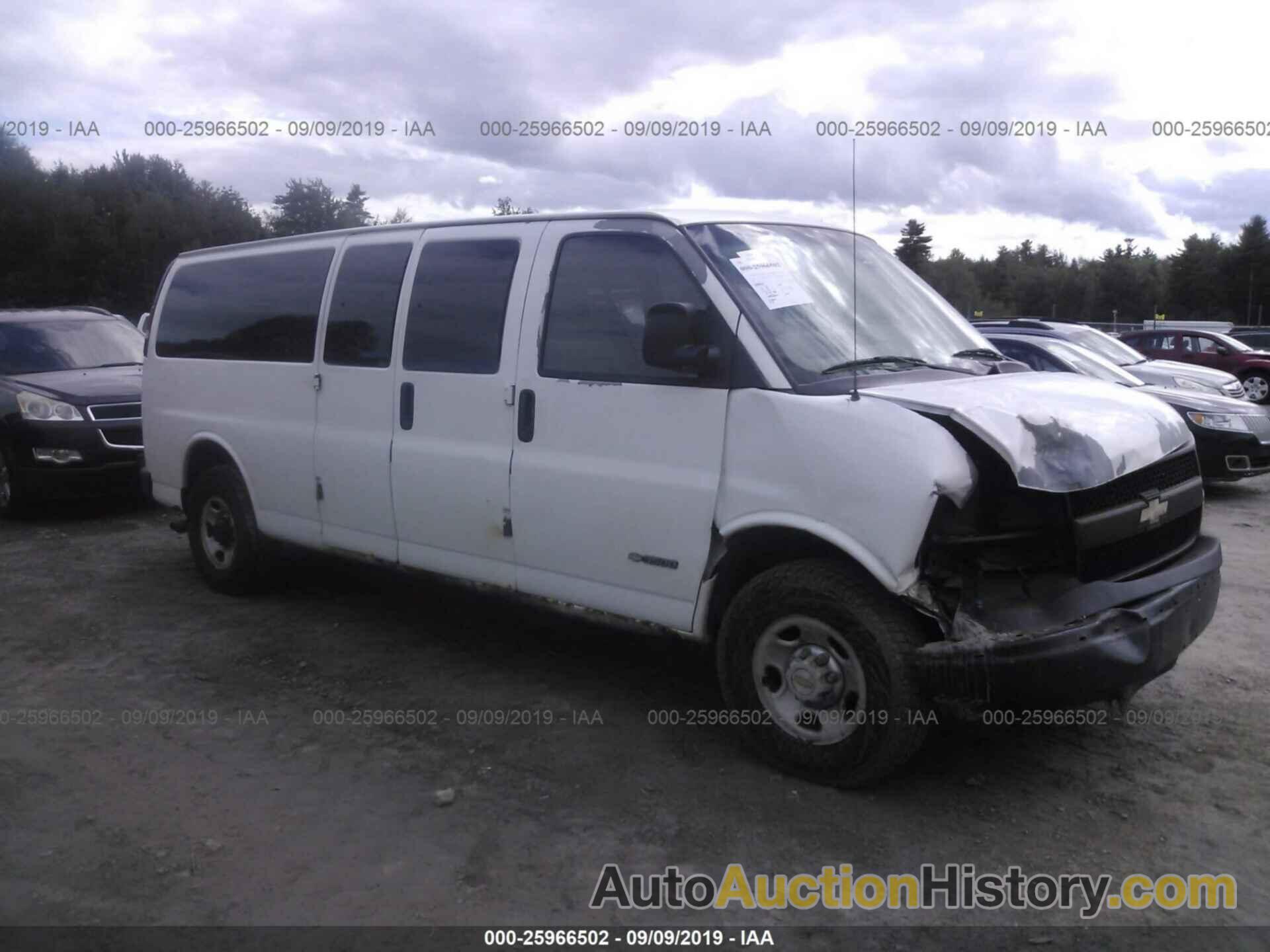 CHEVROLET EXPRESS G3500, 1GAHG39U331138239