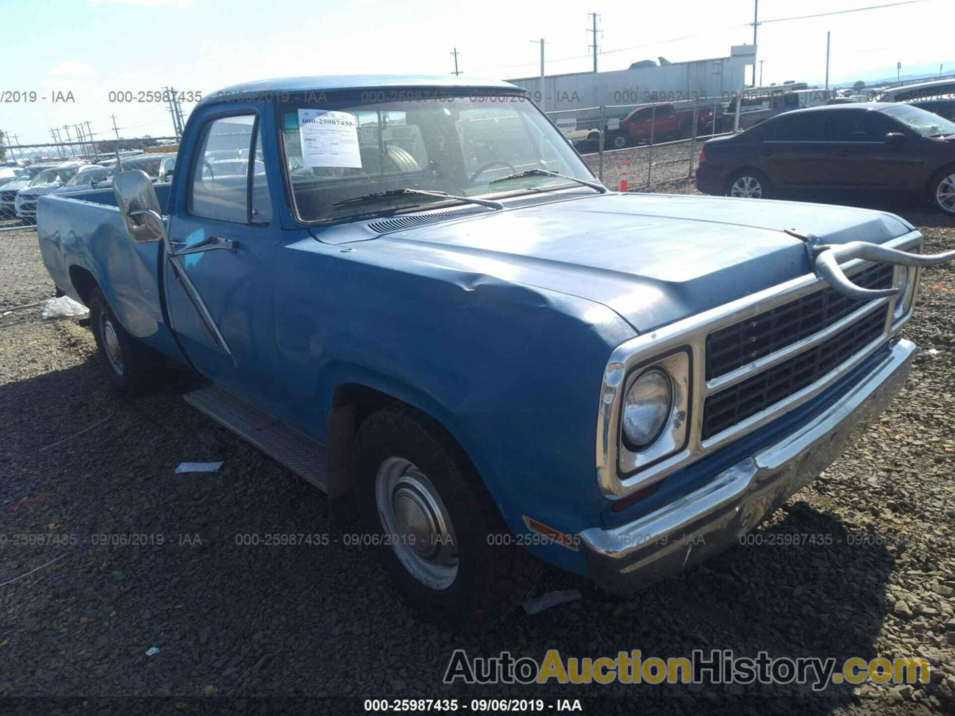 DODGE PICKUP, D24JEAS137202