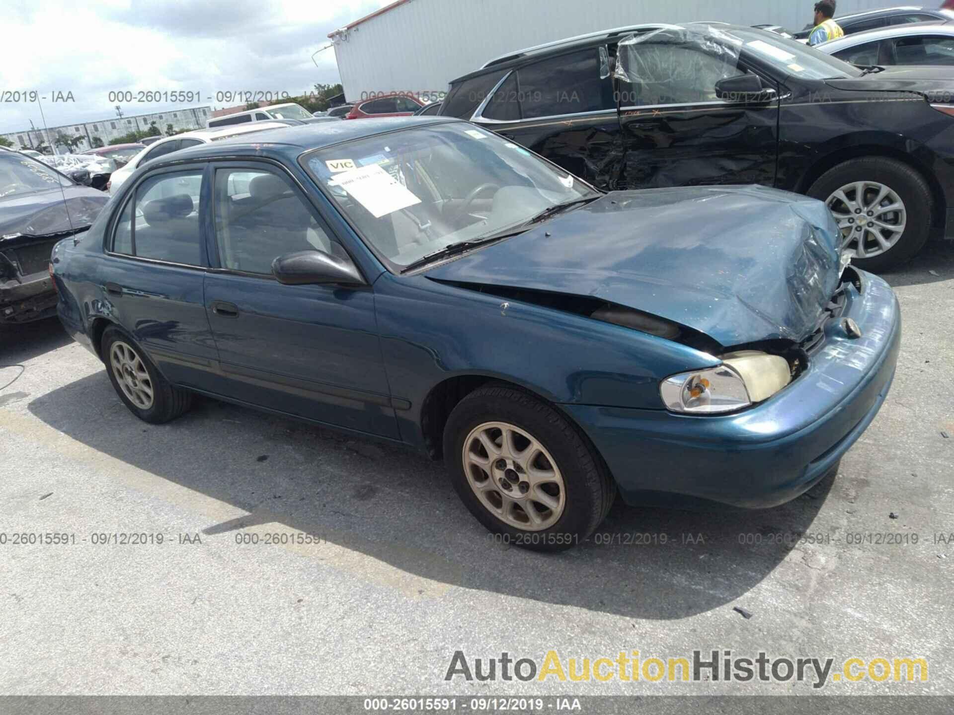 CHEVROLET GEO PRIZM LSI, 1Y1SK5281YZ406780