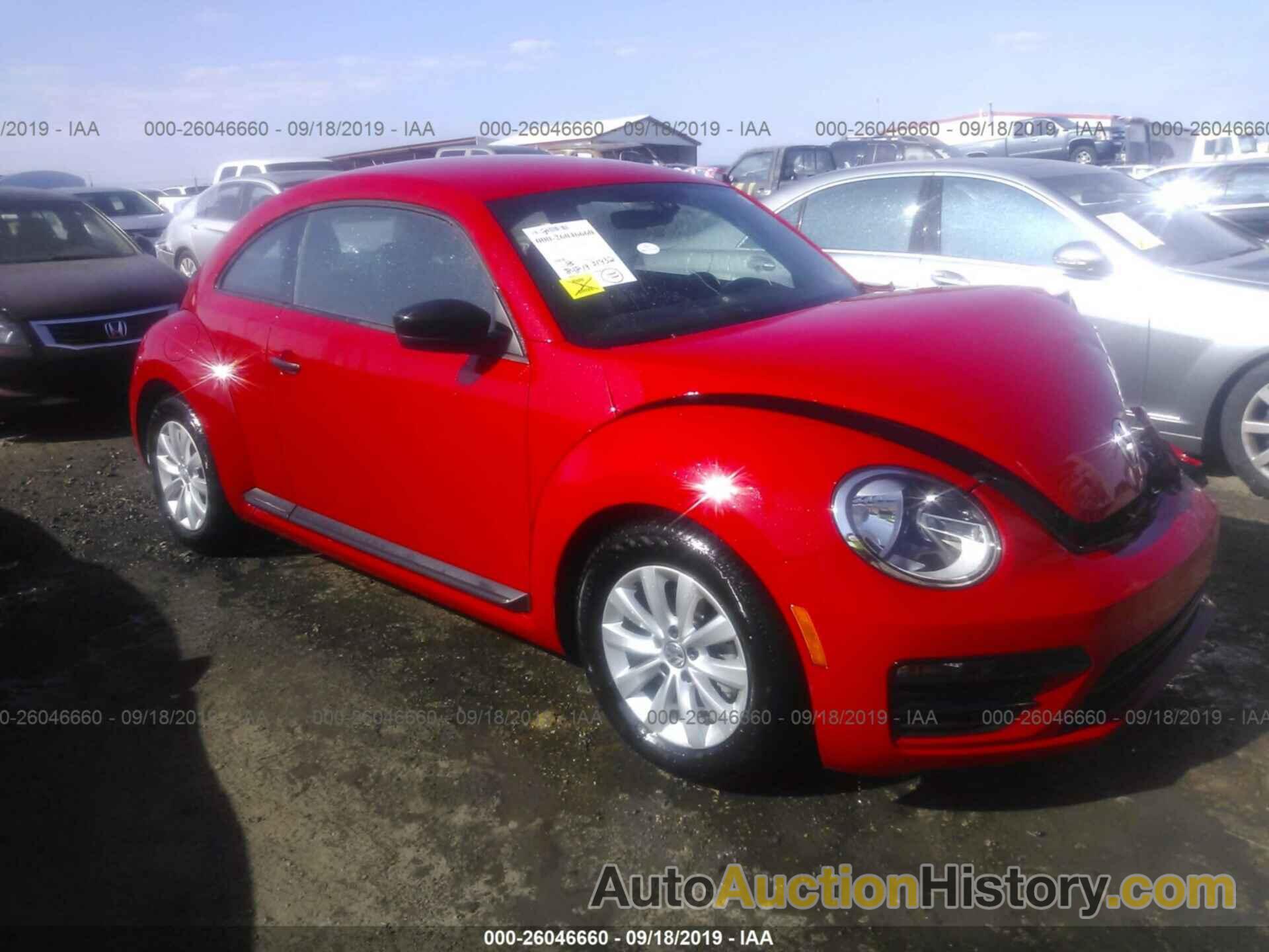 VOLKSWAGEN BEETLE 1.8T/S/CLASSIC/PINK, 3VWF17AT4HM601538