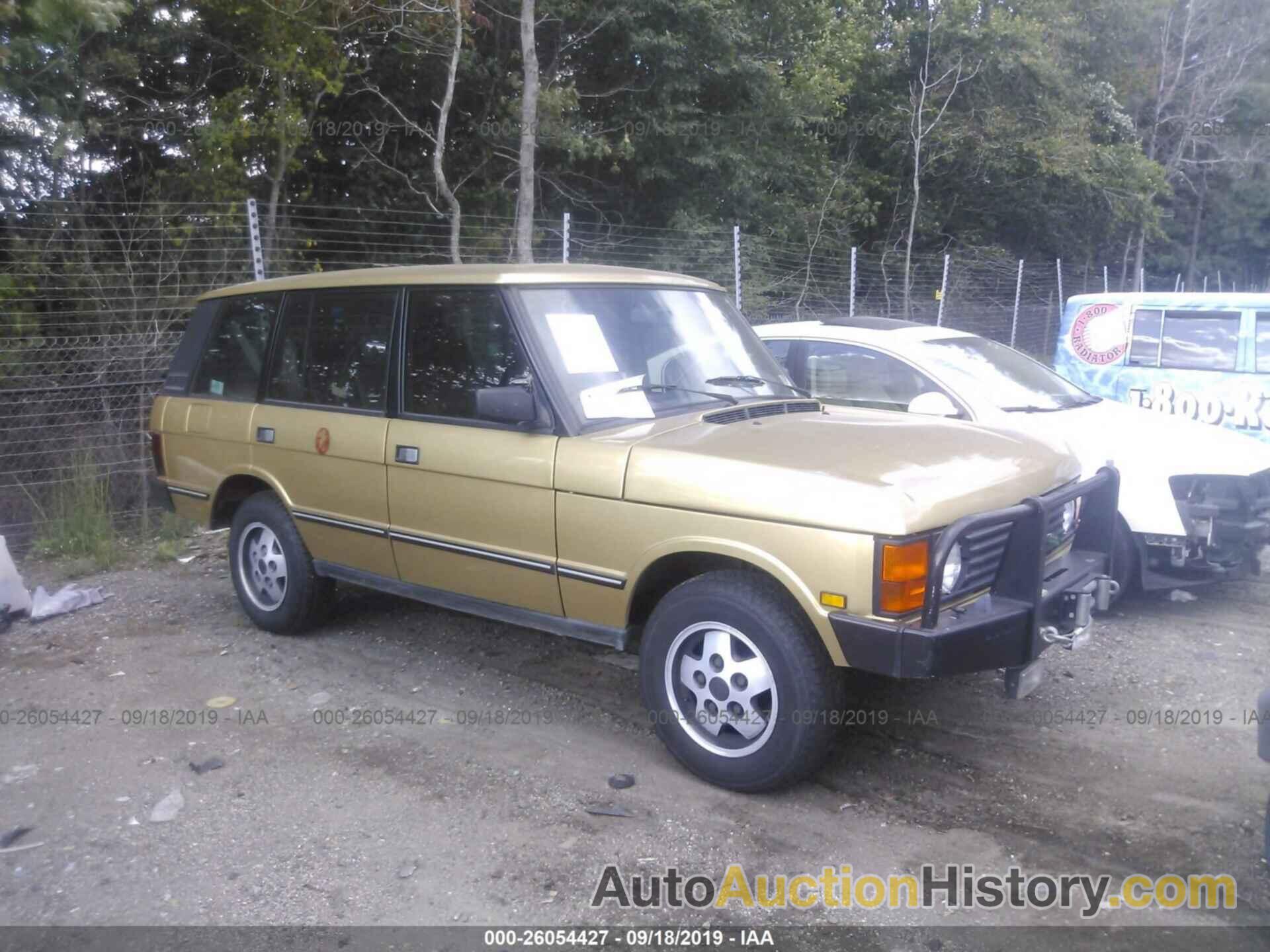 LAND ROVER RANGE ROVER LONG WHEELBASE, SALHC1347PA628519