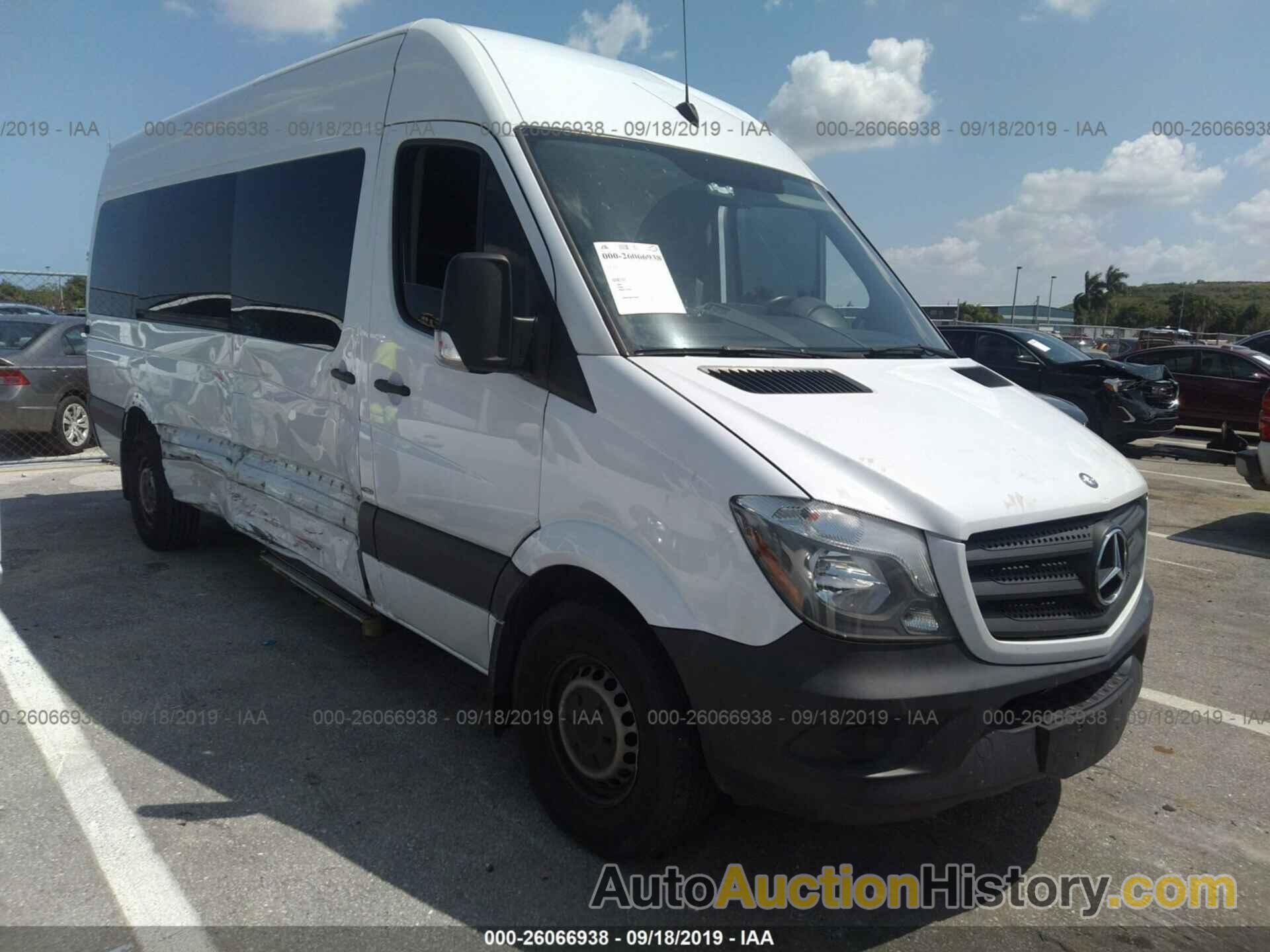 MERCEDES-BENZ SPRINTER PASSENGER VANS, WDZPE8DC6FP129167