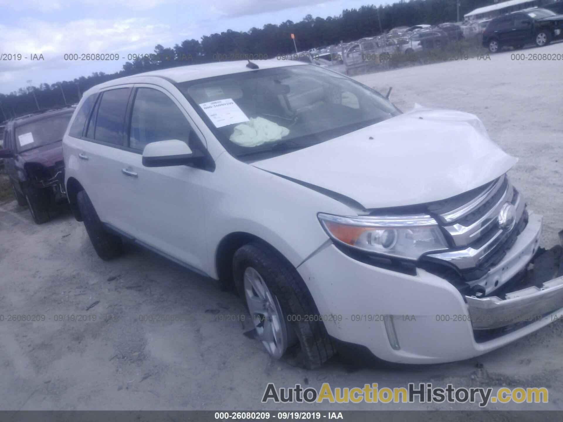 FORD EDGE SEL, 2FMDK3JC6BBB10005