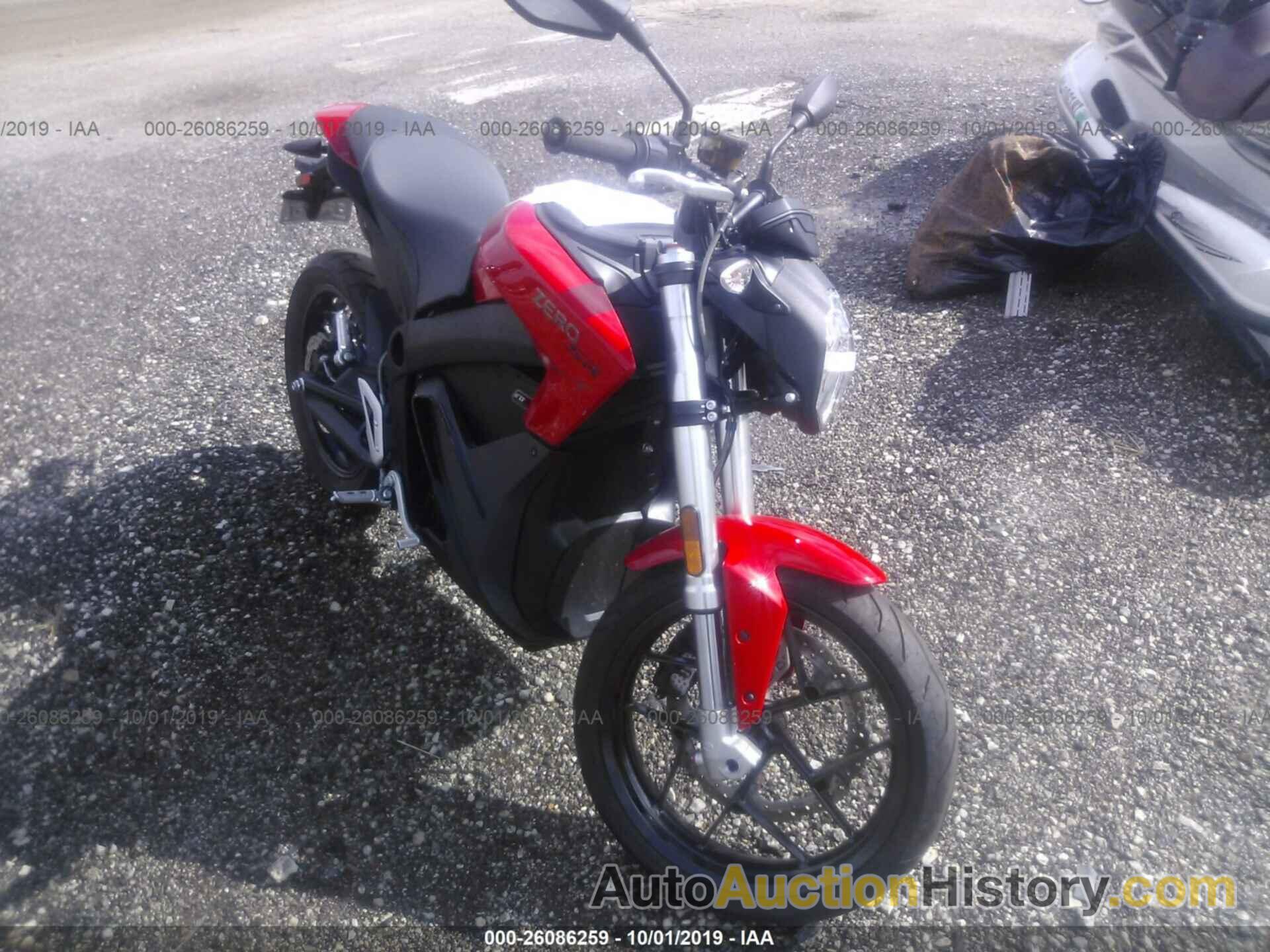 ZERO MOTORCYCLES INC SR 13.0, 538SMCZ61HCG07759