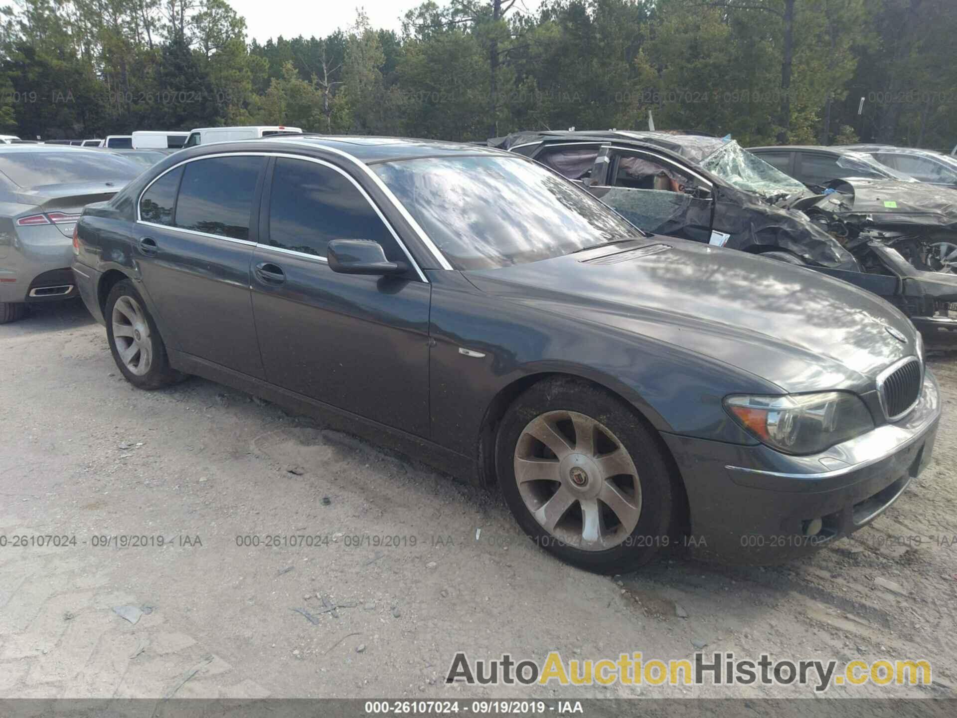 BMW 750, WBAHN83537DT66108